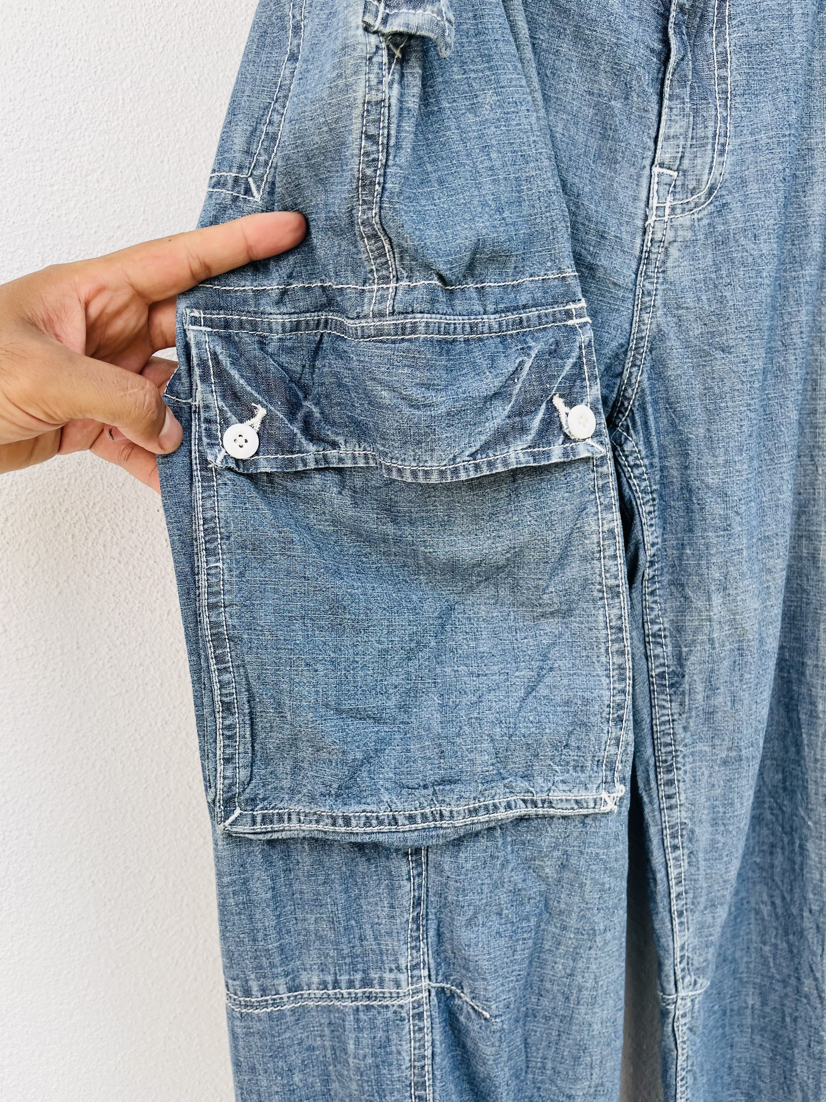 Japanese Brand × Nautica Vintage Nautica Cargo Designer Streetwear Fashion Style Size US 39 - 6 Thumbnail