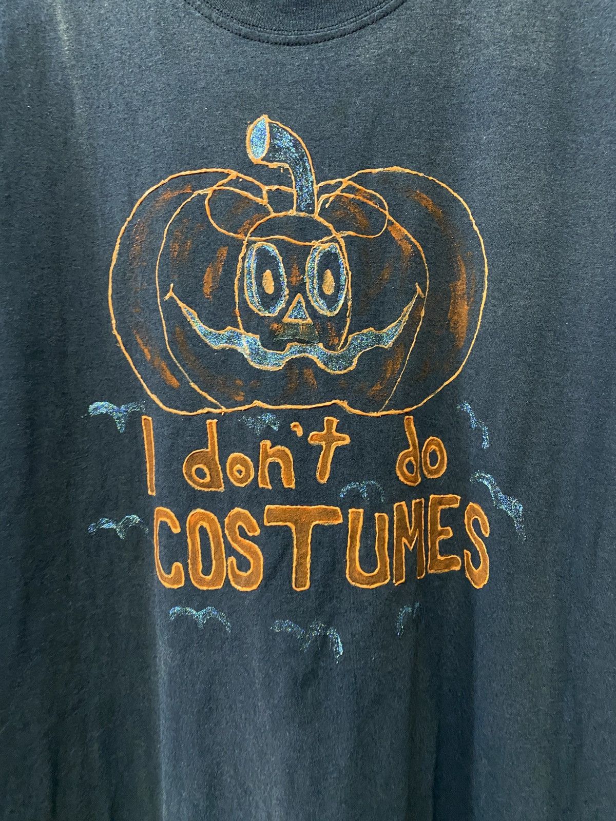Band Tees × Vintage 80s Single Stitch Vintage Halloween T-Shirt 🔥 Size US M / EU 48-50 / 2 - 2 Thumbnail