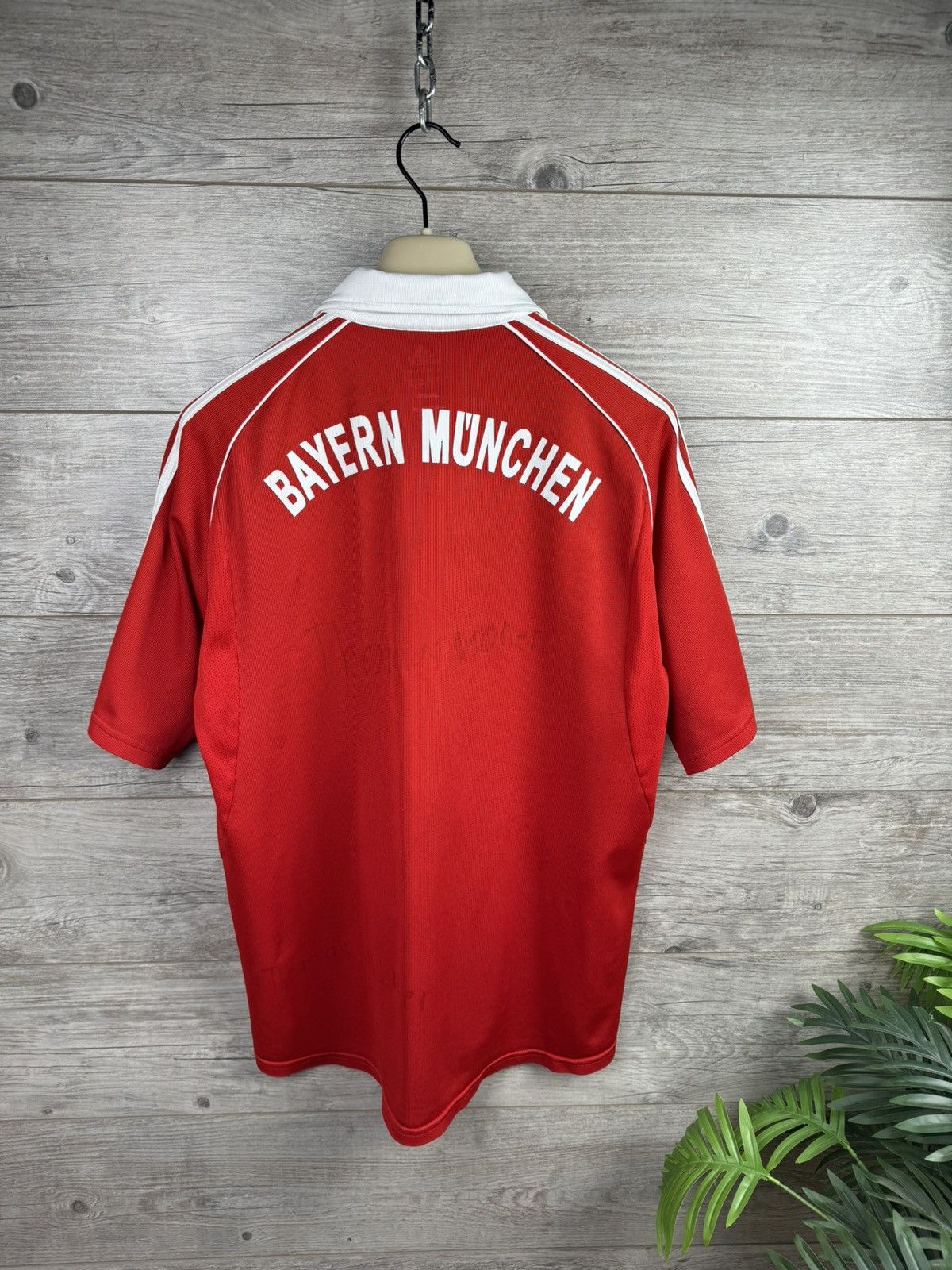 Adidas BAYERN ADIDAS 2006/2007 FOOTBALL HOME JERSEY SIZE L Size US L / EU 52-54 / 3 - 11 Thumbnail