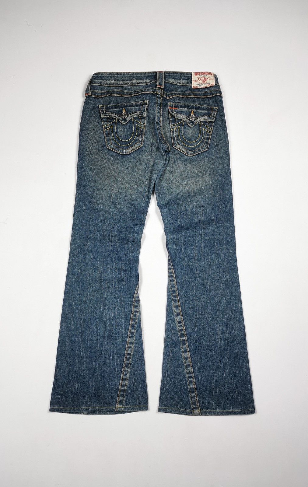 True Religion Bootcut Flare True Religion Distressed Jeans Size 26" / US 2 / IT 38 - 5 Thumbnail