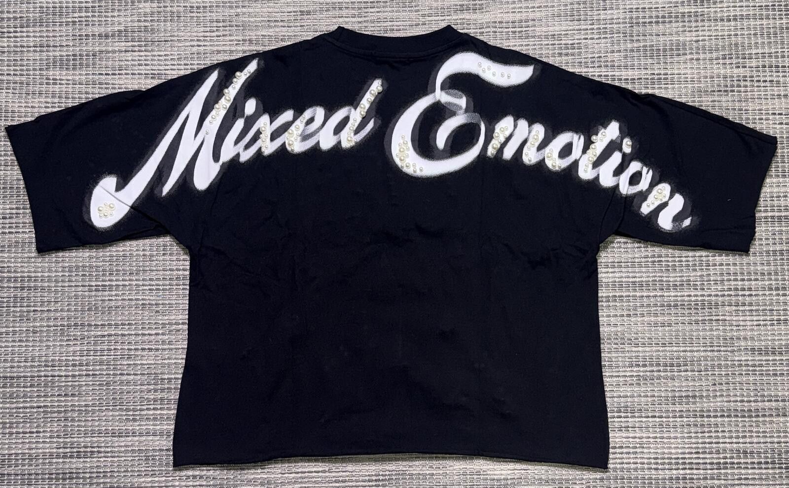 Other Mixed Emotion Black Pearl Cropped Tee Size US M / EU 48-50 / 2 - 3 Thumbnail