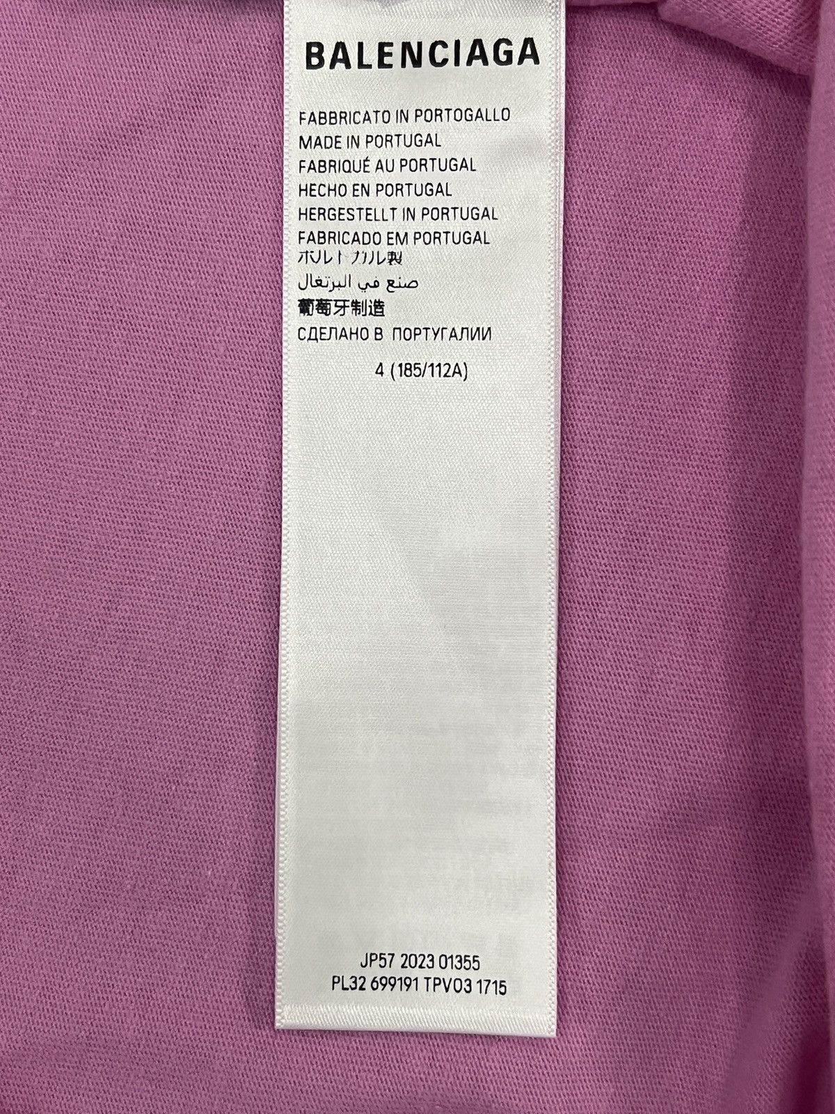 Balenciaga Balenciaga SS24 Lunar New Year Sanskrit Graffiti Long Sleeve Size US XL / EU 56 / 4 - 23 Thumbnail