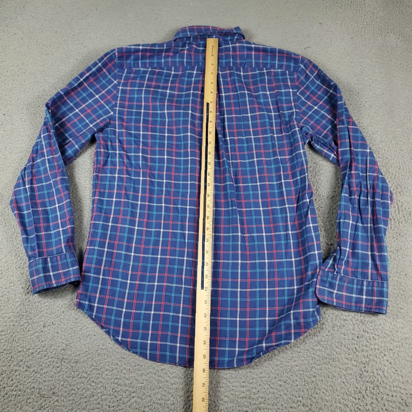 Vineyard Vines Vineyard Vines Shirt Mens Small Blue Plaid Casual Button Up Long Sleeve Size US S / EU 44-46 / 1 - 3 Thumbnail