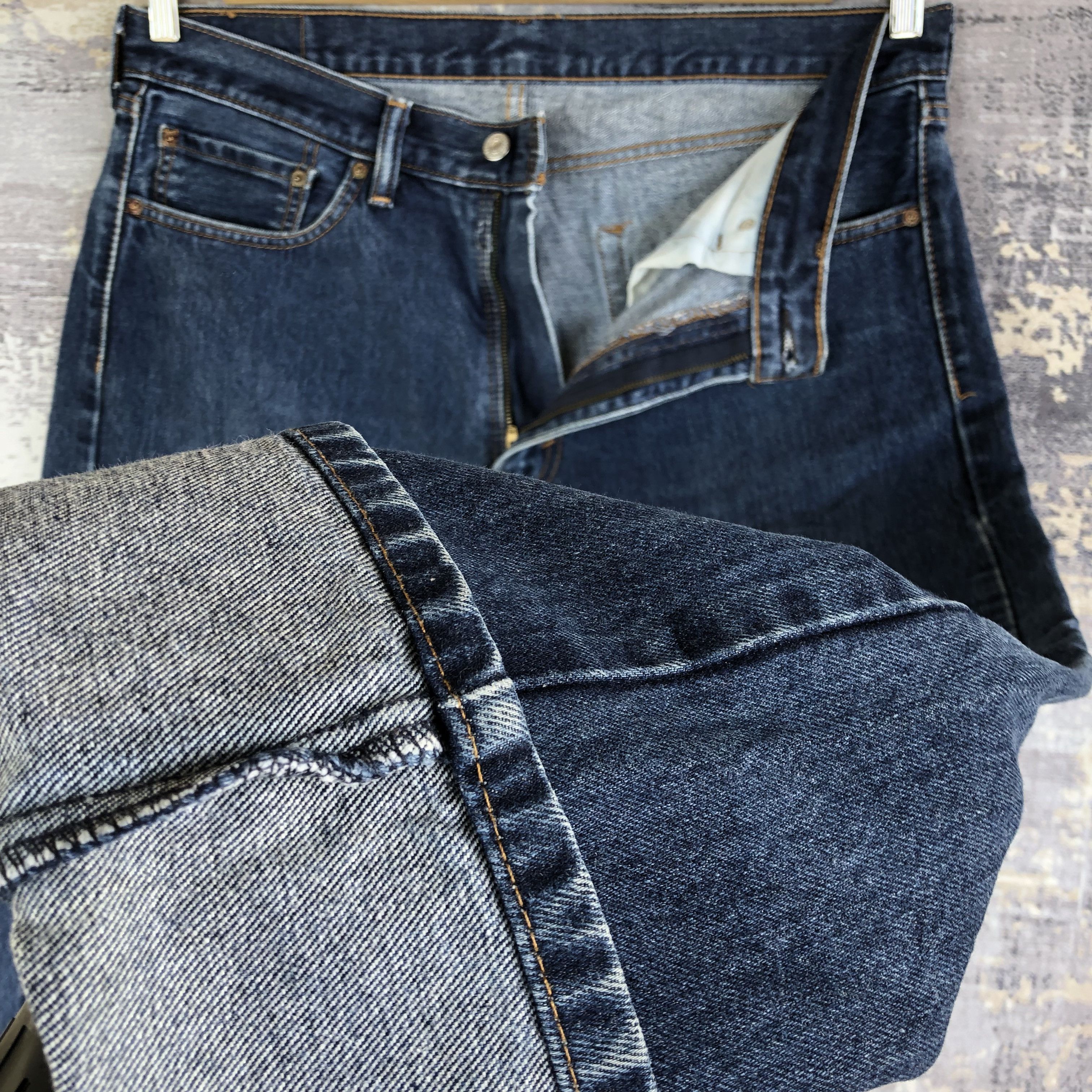 Levi's Vintage Levis 505 Jeans Levi's Faded Light Wash Denim Size US 36 / EU 52 - 8 Thumbnail