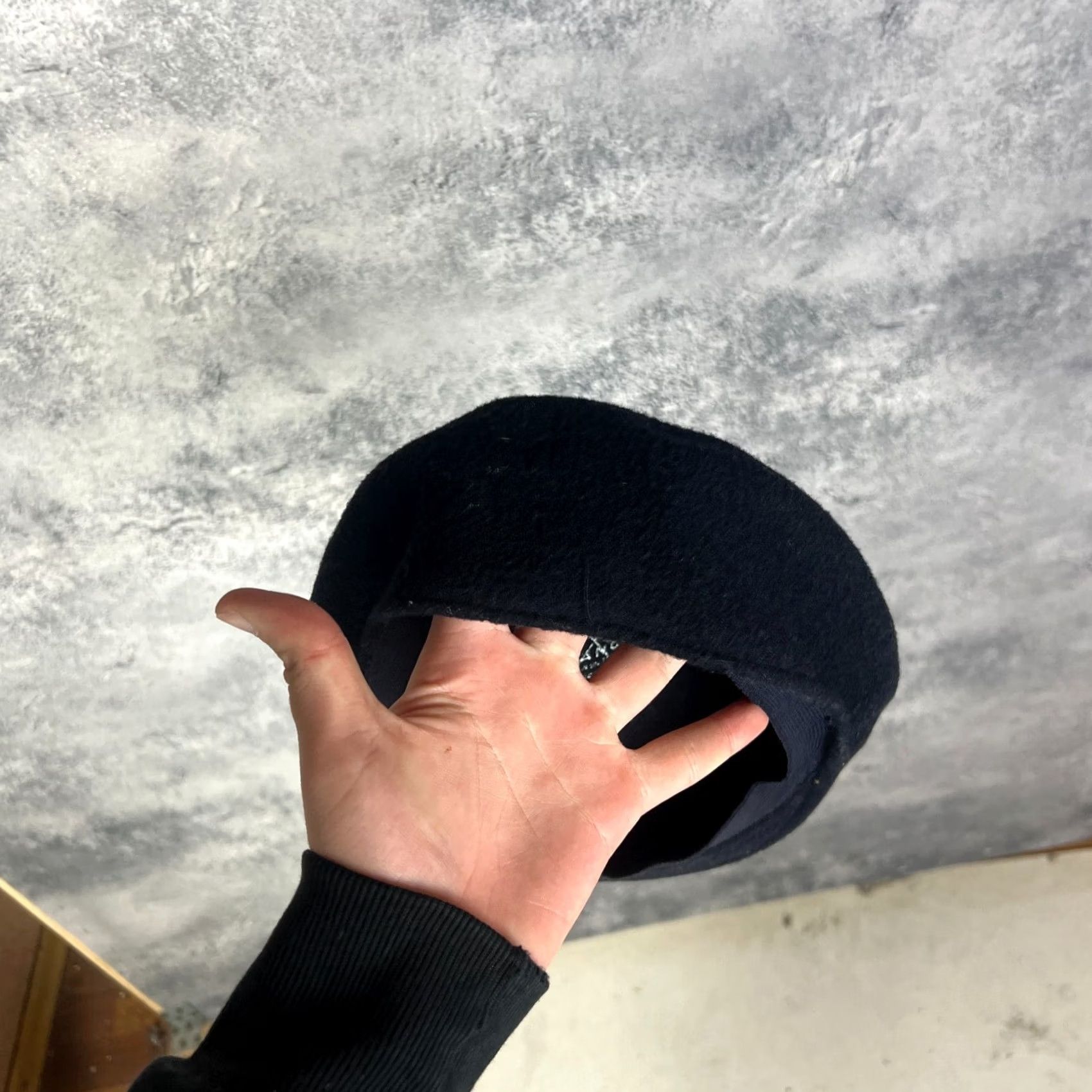 Kangol VINTAGE Kangol Flat Cap Men’s Wool Blue XL Cap Size ONE SIZE - 4 Thumbnail