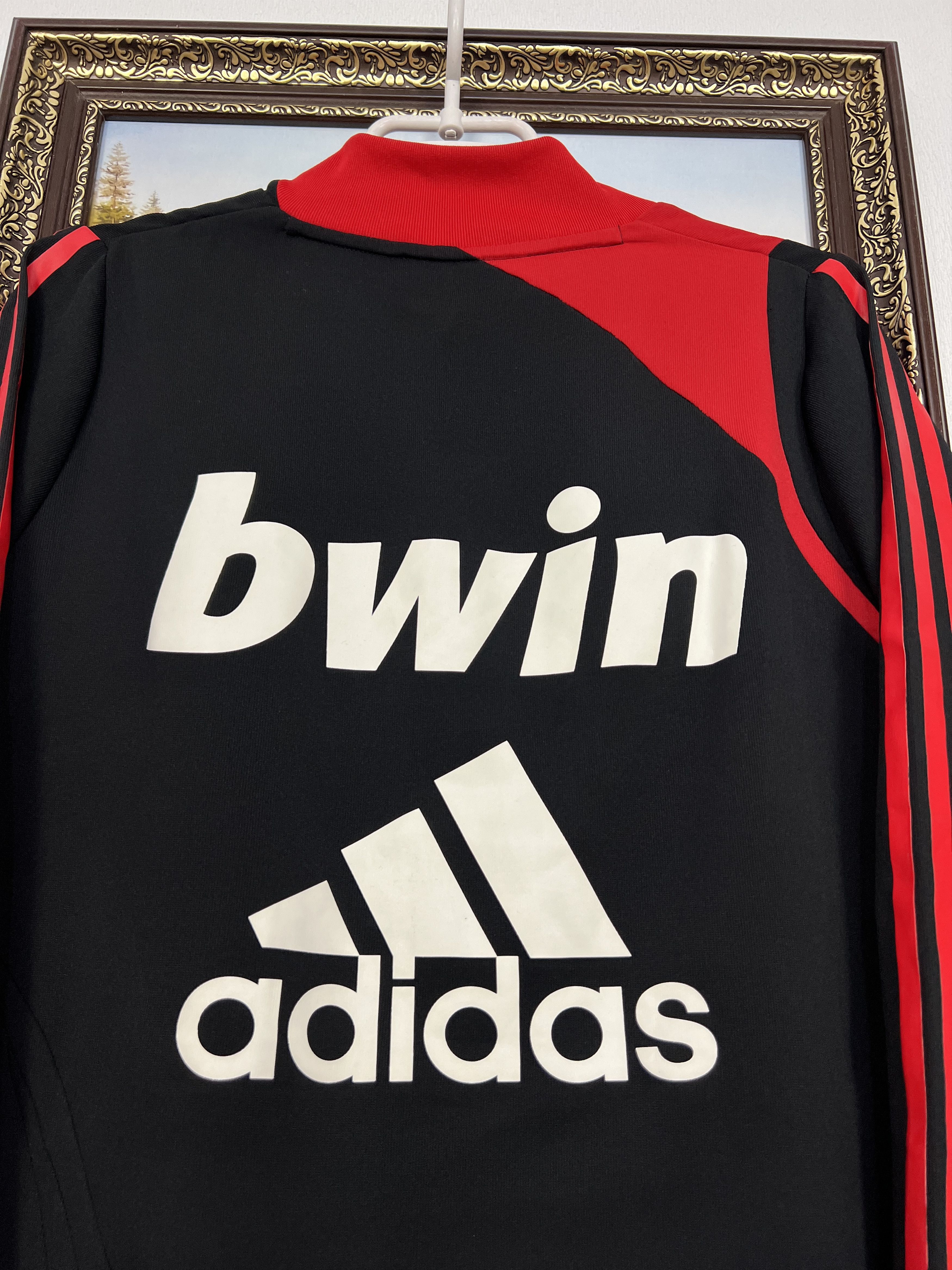 Adidas Vintage Adidas Milan Football Train Sweatshirt Soccer Size US L / EU 52-54 / 3 - 15 Thumbnail