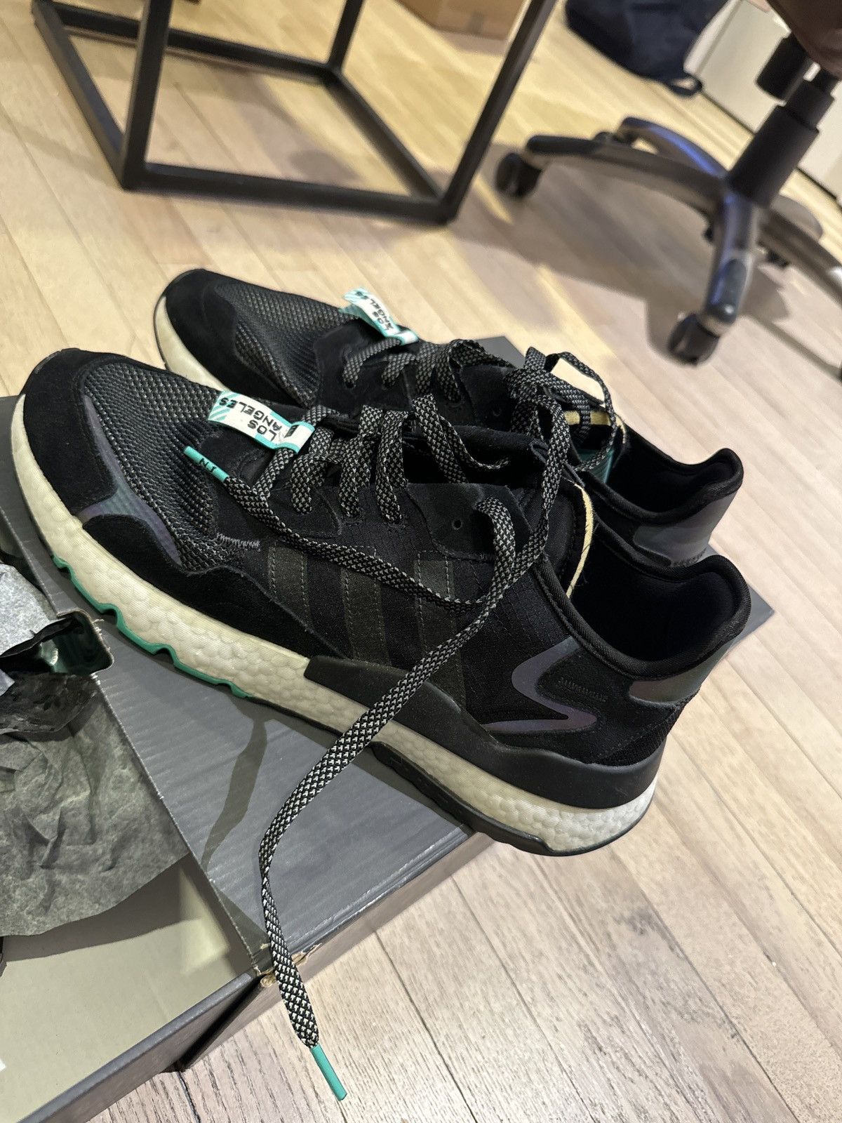 Adidas Adidas Nite Jogger Los Angeles size 13 Size US 13 / EU 46 - 1 Thumbnail