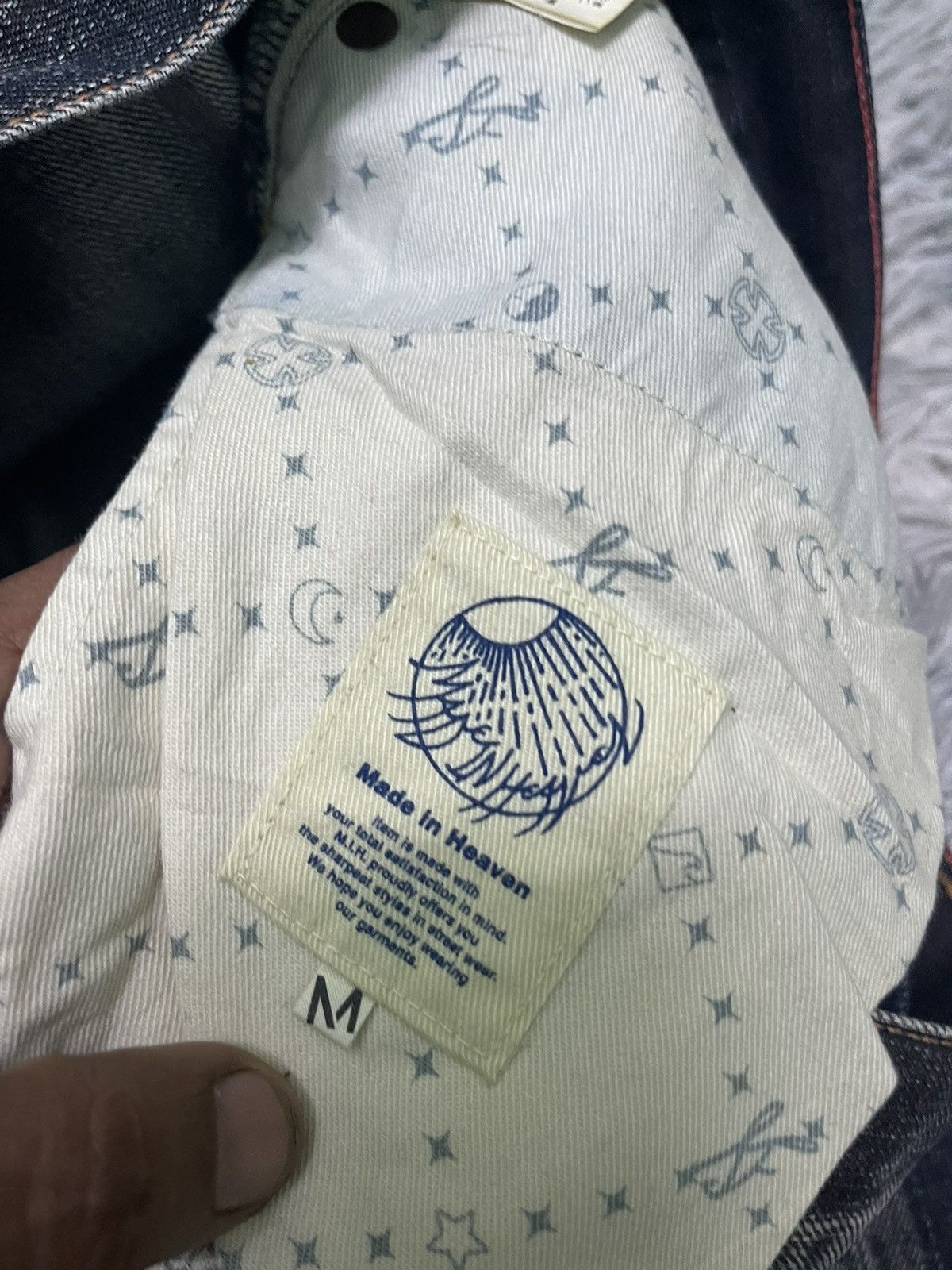 If Six Was Nine Y2K JAPANESE BRAND SOUL OF FREEDOM DENIM RARE DESIGN Size US 32 / EU 48 - 11 Thumbnail
