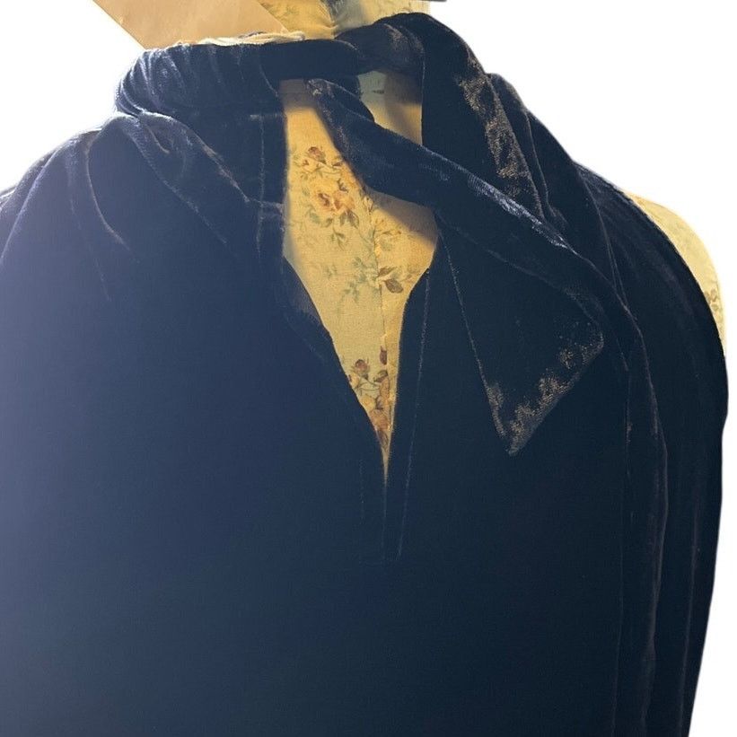 Boden Boden Navy Blue Velvet Halterneck Top Size 8 Size M / US 6-8 / IT 42-44 - 5 Thumbnail