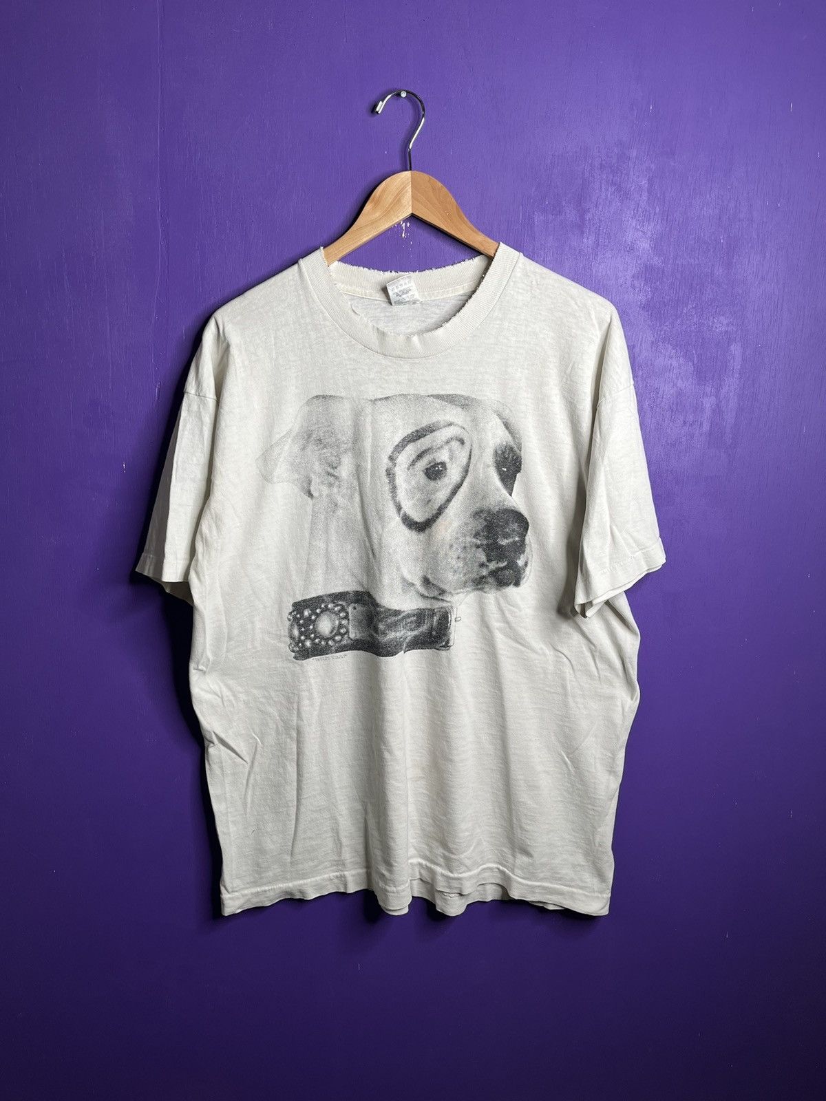 Vintage Vintage 1993 The little rascals Pete the pup t-shirt Size US XL / EU 56 / 4 - 1 Thumbnail