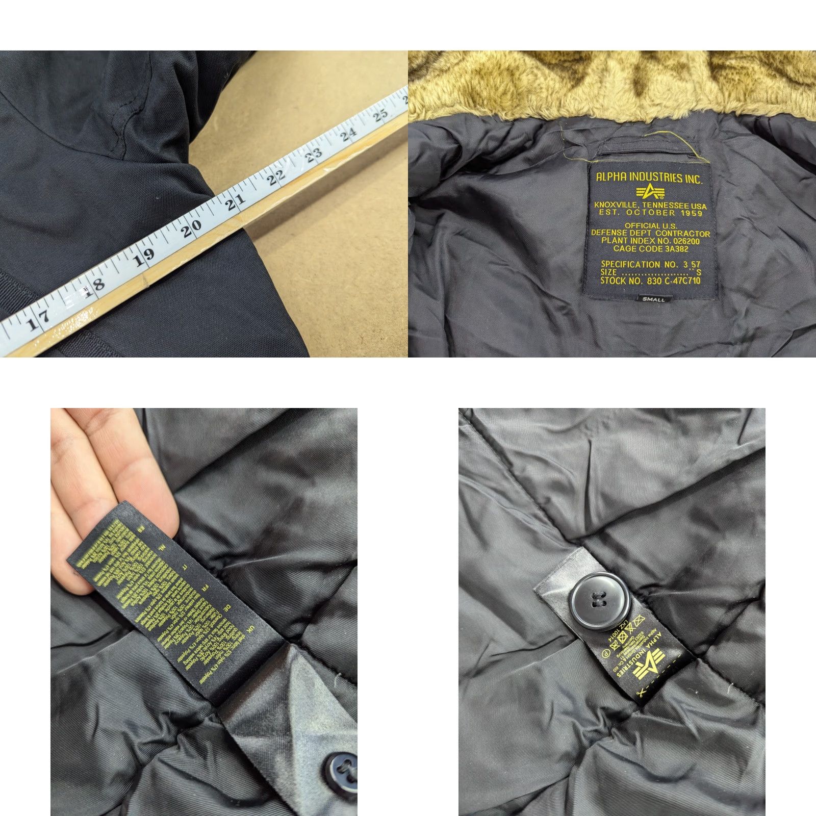 Alpha Industries Alpha Industries N-3B Winter Parka Jacket Womens Size S Black Hooded Thermal Waterproof Full Zip Long Sleeve Casual Outdoor Holiday Parka Womens S Size S / US 4 / IT 40 - 8 Thumbnail