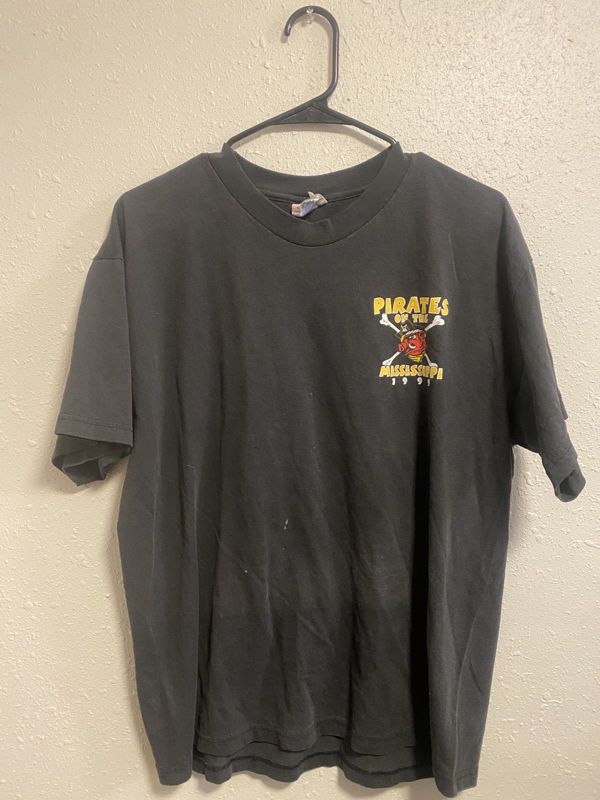 Vintage Pirates On The Mississippi T-Shirt Size US L / EU 52-54 / 3 - 1 Thumbnail