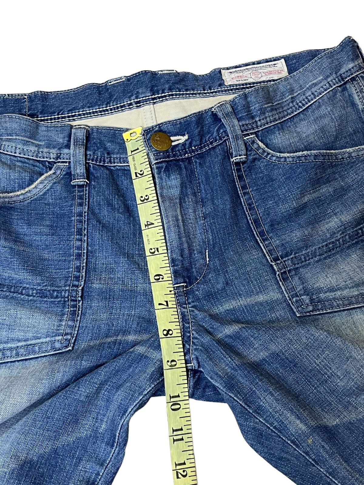 Edwin FLARE🔥EDWIN REBEL VINTAGE BUSHPANT LOW RISE FLARED JEANS Size US 34 / EU 50 - 19 Thumbnail