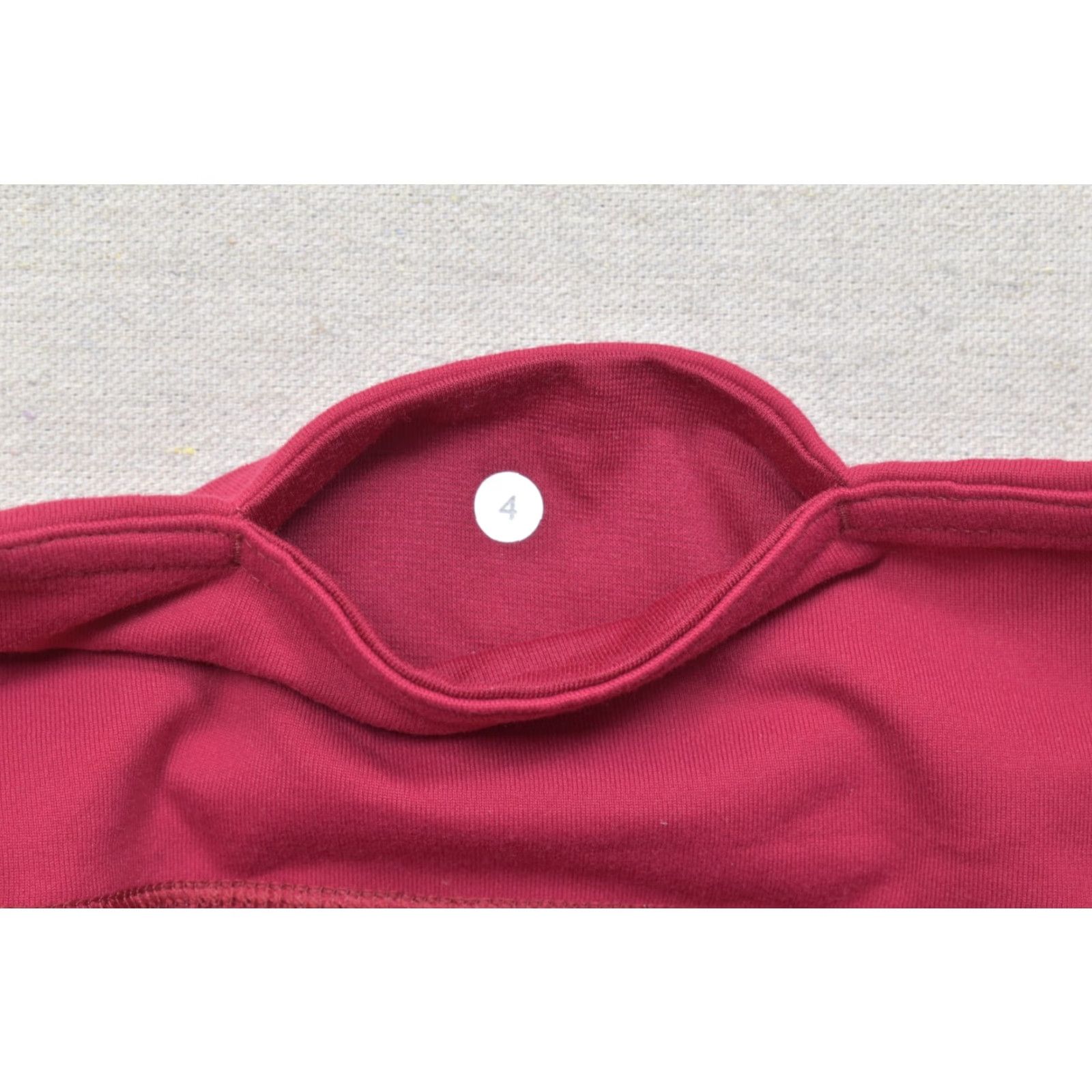 Lululemon Lululemon Wunder Under Crop Leggings Size 4 Berry Red High Rise Yoga Athletic Womens Cropped Pants Size 27" / US 4 / IT 40 - 7 Thumbnail