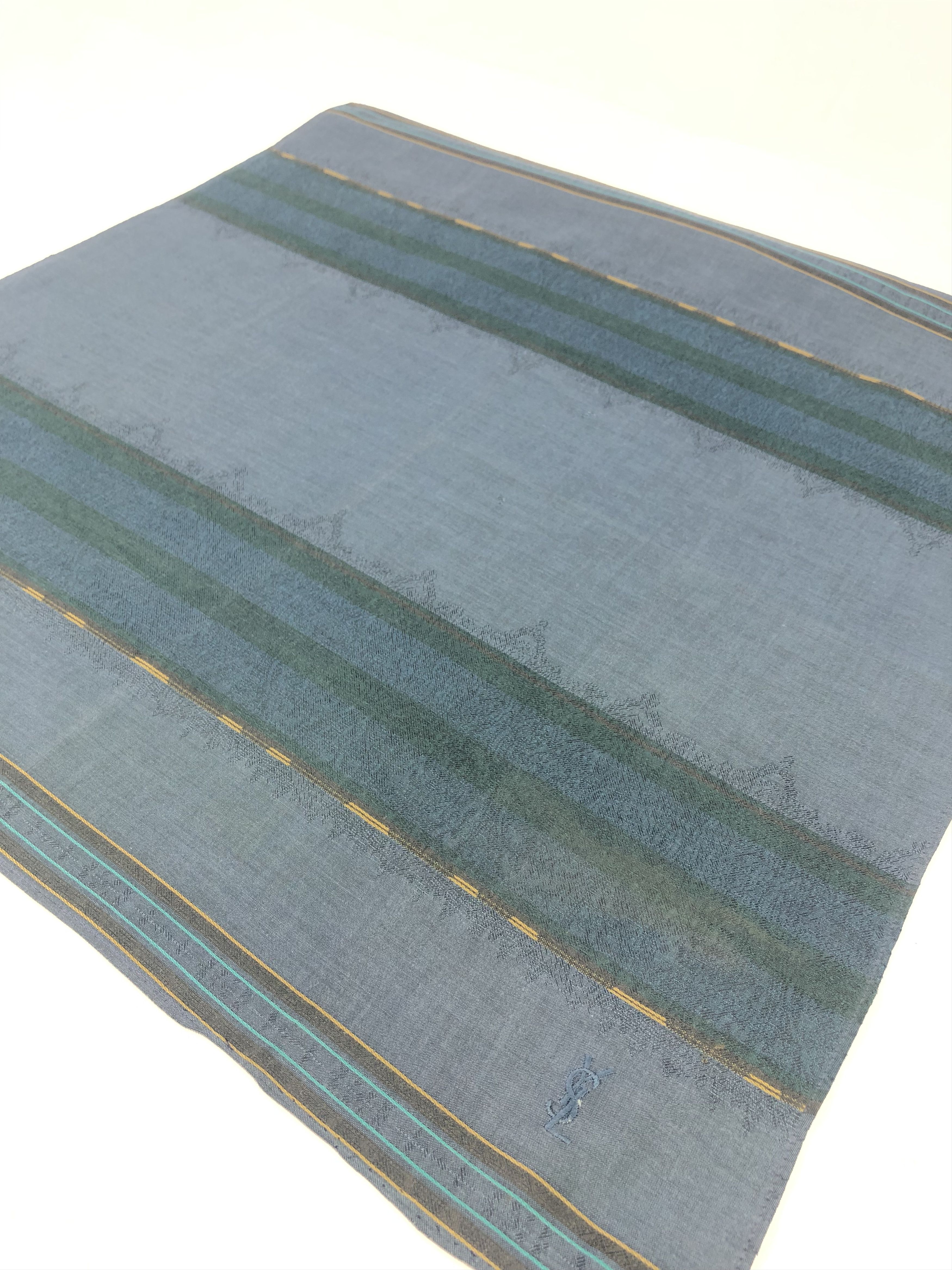 Yves Saint Laurent Yves Saint Laurent Handkerchief / Bandana / Neckerchief Size ONE SIZE - 4 Thumbnail