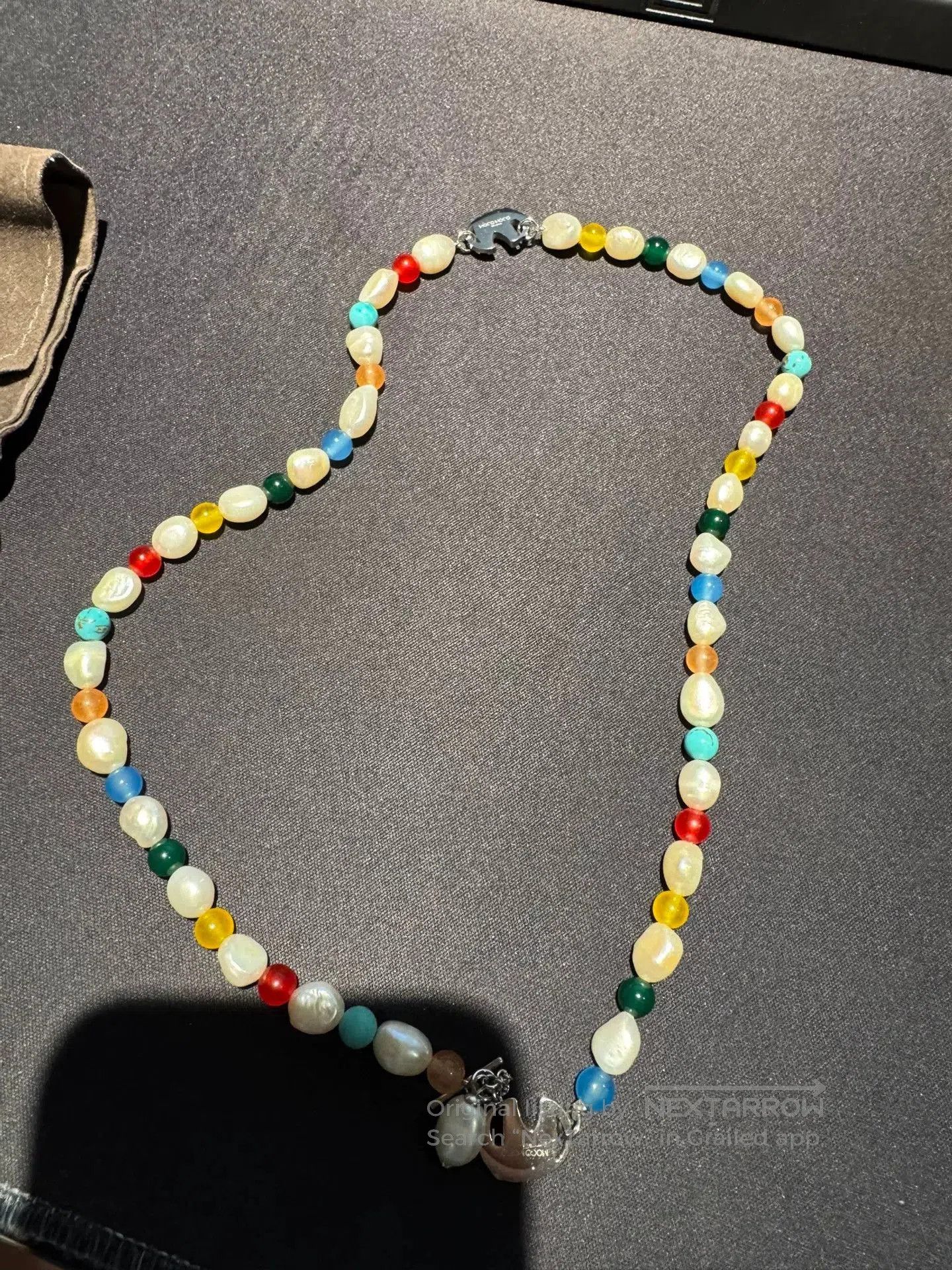 Japanese Brand Moco Moco Milano Gemstone Pearl Necklace. Size ONE SIZE - 2 Thumbnail