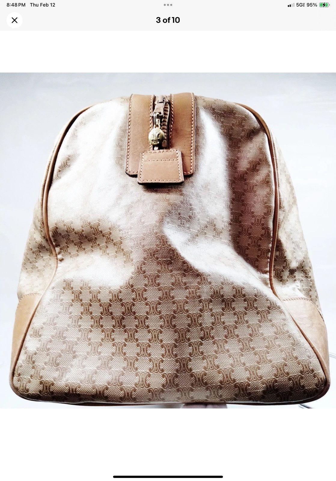 Celine Vintage Celine Duffle bag/Carry On Size ONE SIZE - 3 Thumbnail