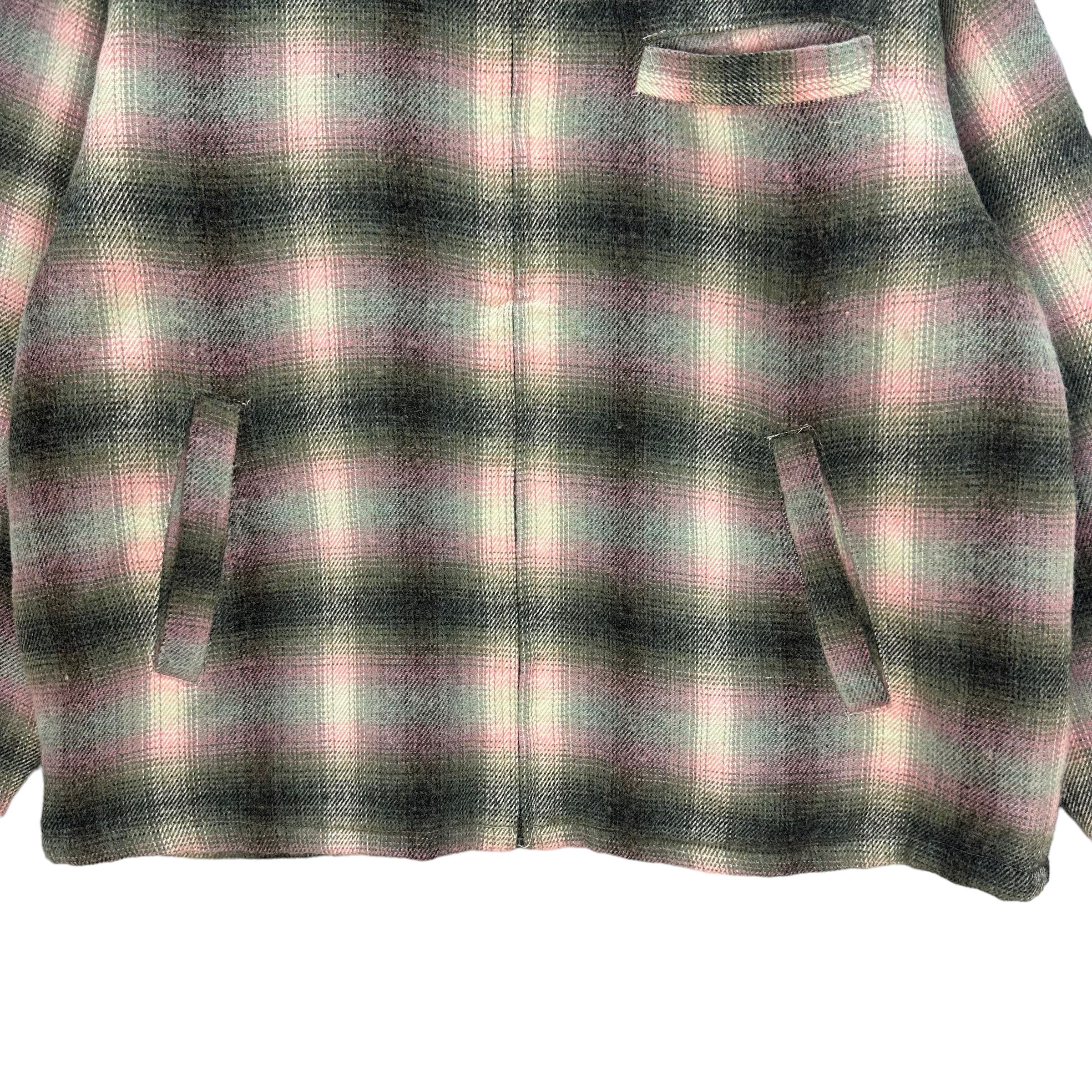 Vintage 90's DODGEST WORKMAN SHIP TARTAN FLANNEL JACKET #7875-187 Size US M / EU 48-50 / 2 - 3 Thumbnail