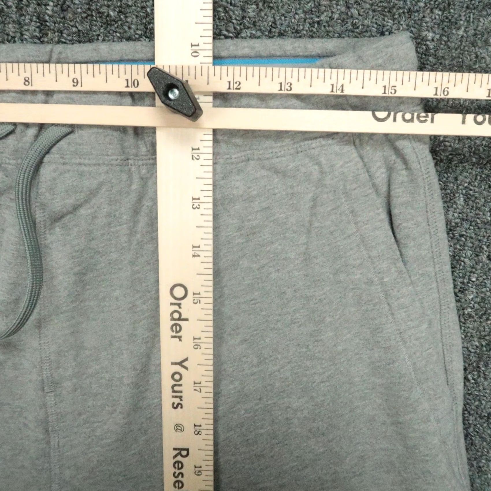 Vintage Mack Weldon Pants Mens Medium Gray Ace Jogger Sweat Athletic Zip Pocket Stretch Size US 31 - 6 Thumbnail