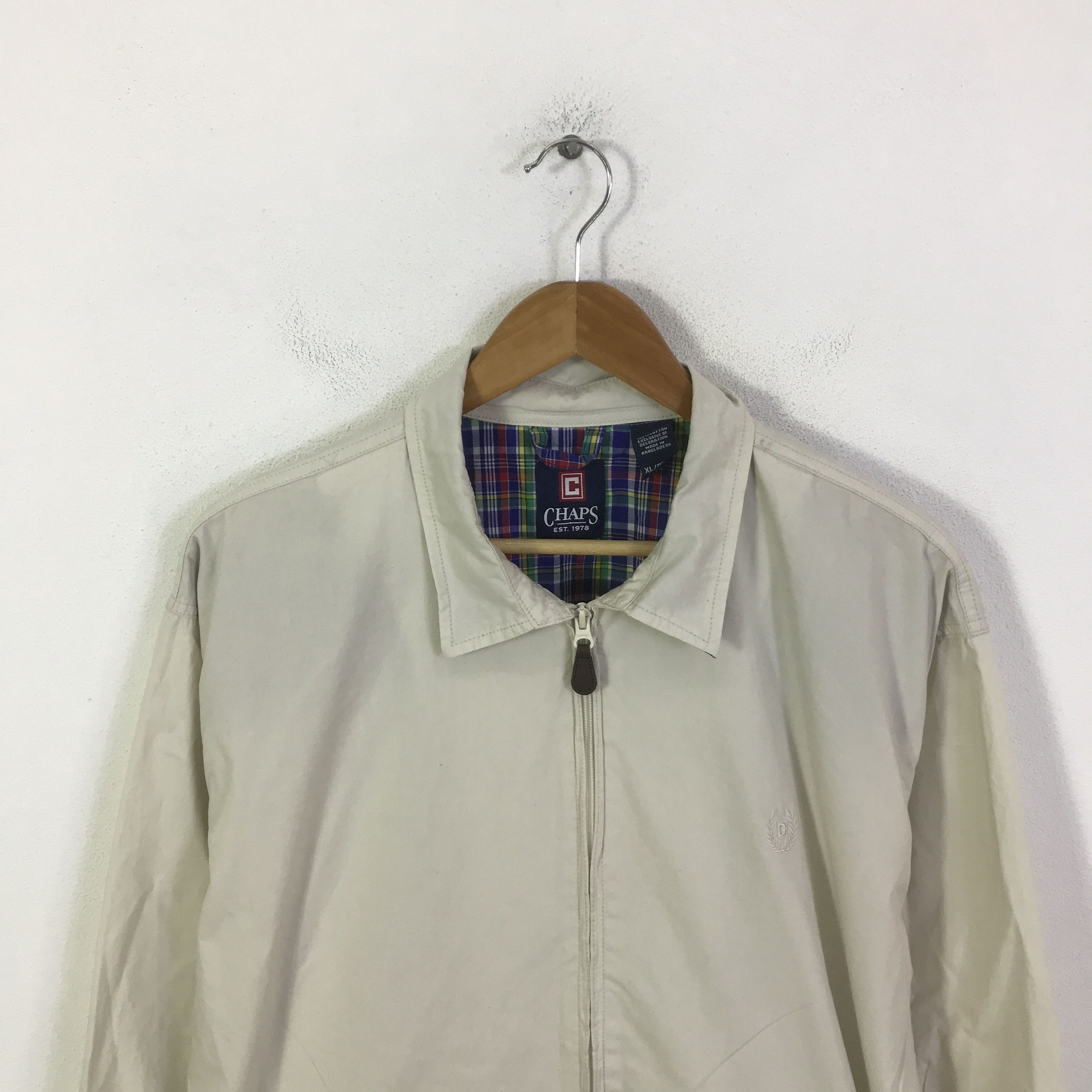 Chaps Vtg chaps zipper jacket K124B11 Size US L / EU 52-54 / 3 - 2 Thumbnail
