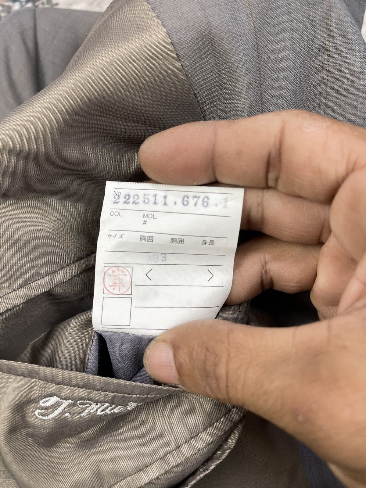 Balenciaga Balenciaga Paris Checked Gray Single Breasted Suit Blazer Size US S / EU 44-46 / 1 - 15 Thumbnail