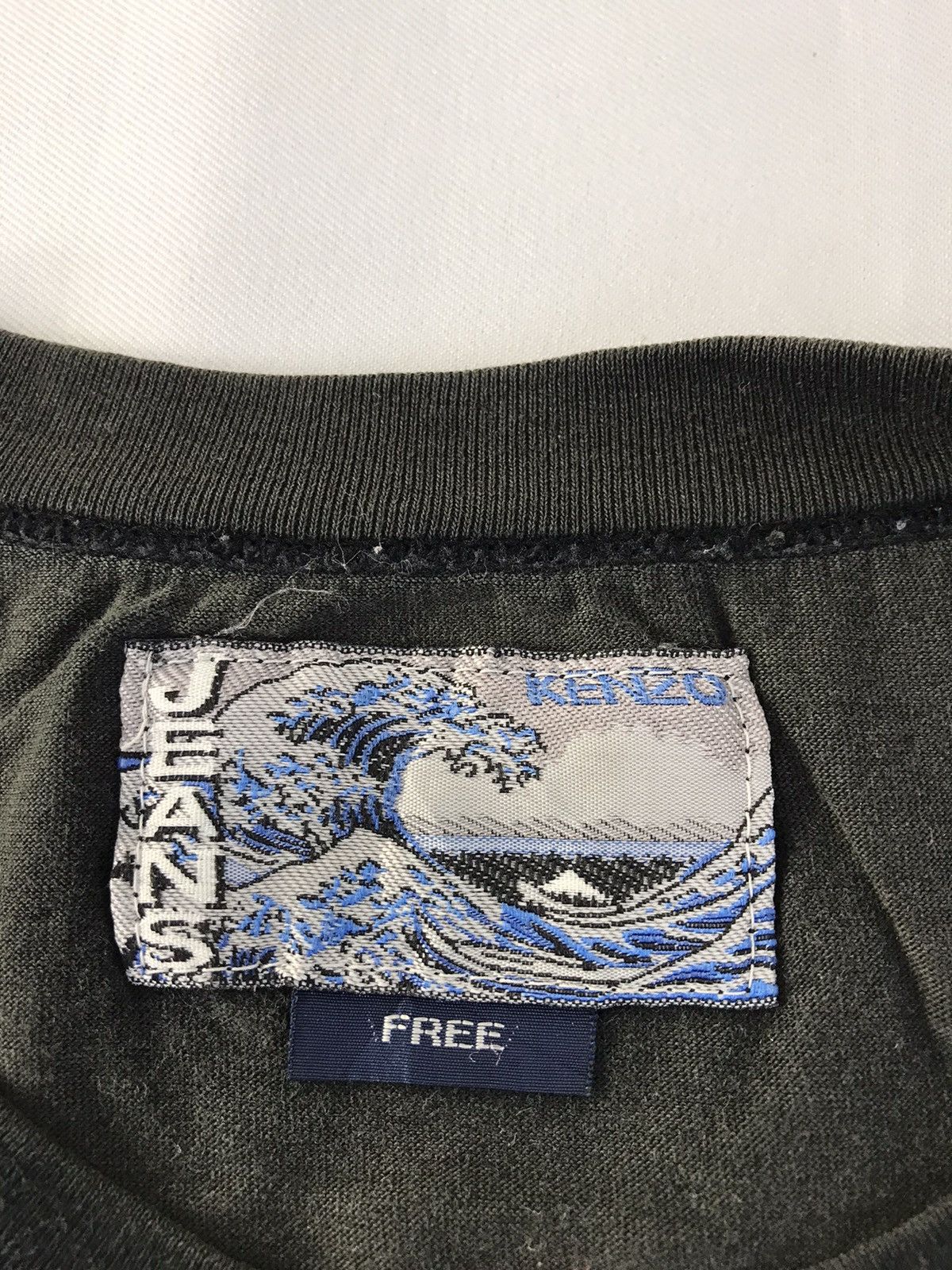 Designer Kenzo Jeans Spell Out Big Logo Printed Tee Unisex Wear Size M / US 6-8 / IT 42-44 - 5 Thumbnail