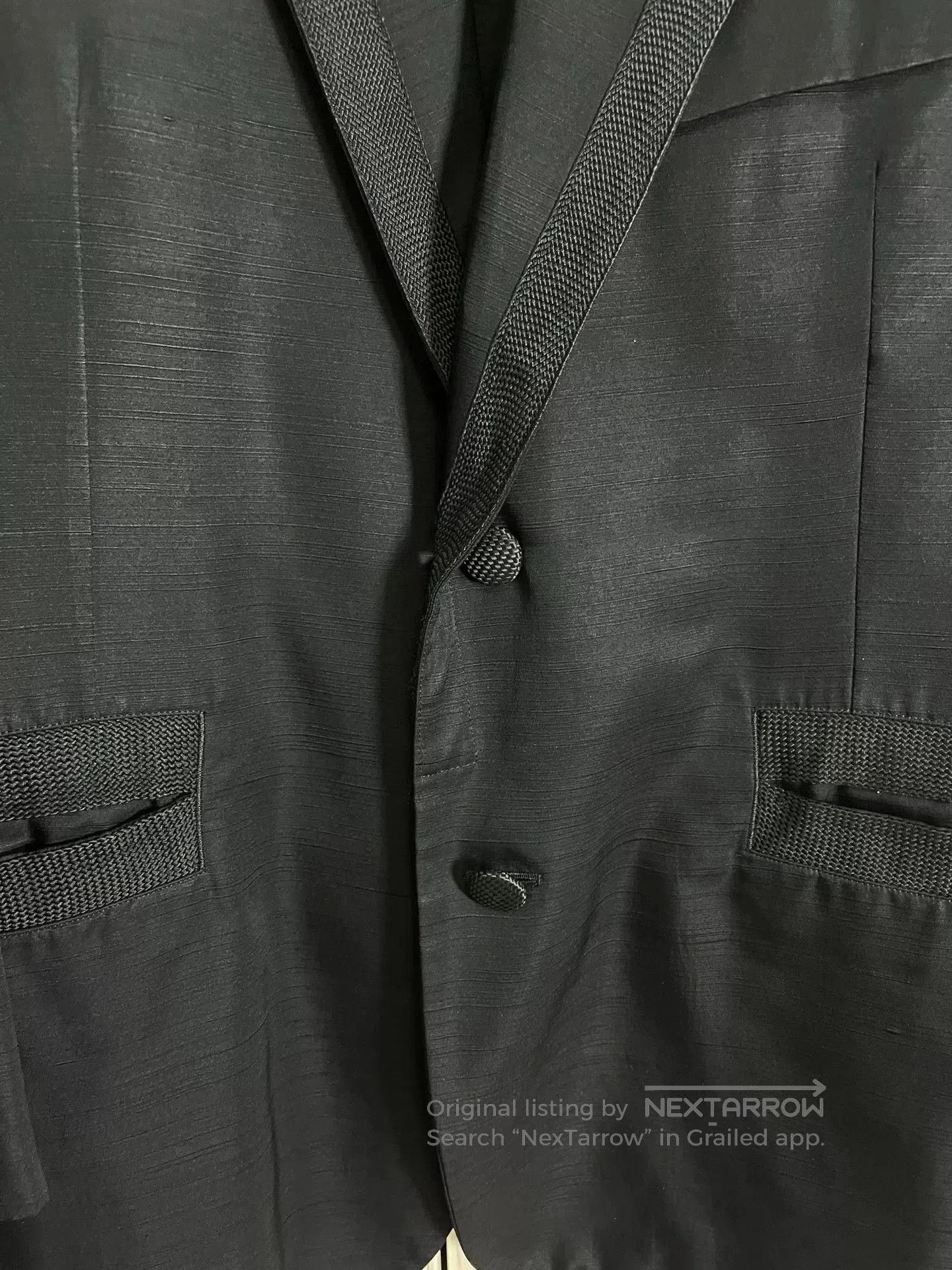 Yohji Yamamoto Yohji Yamamoto Black Jacket Size 2. Size US M / EU 48-50 / 2 - 2 Thumbnail