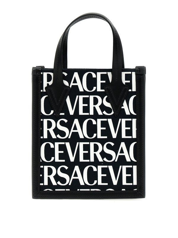 Versace o1y0425 Size : OS / Logo Handbag in Black Size ONE SIZE - 1 Thumbnail
