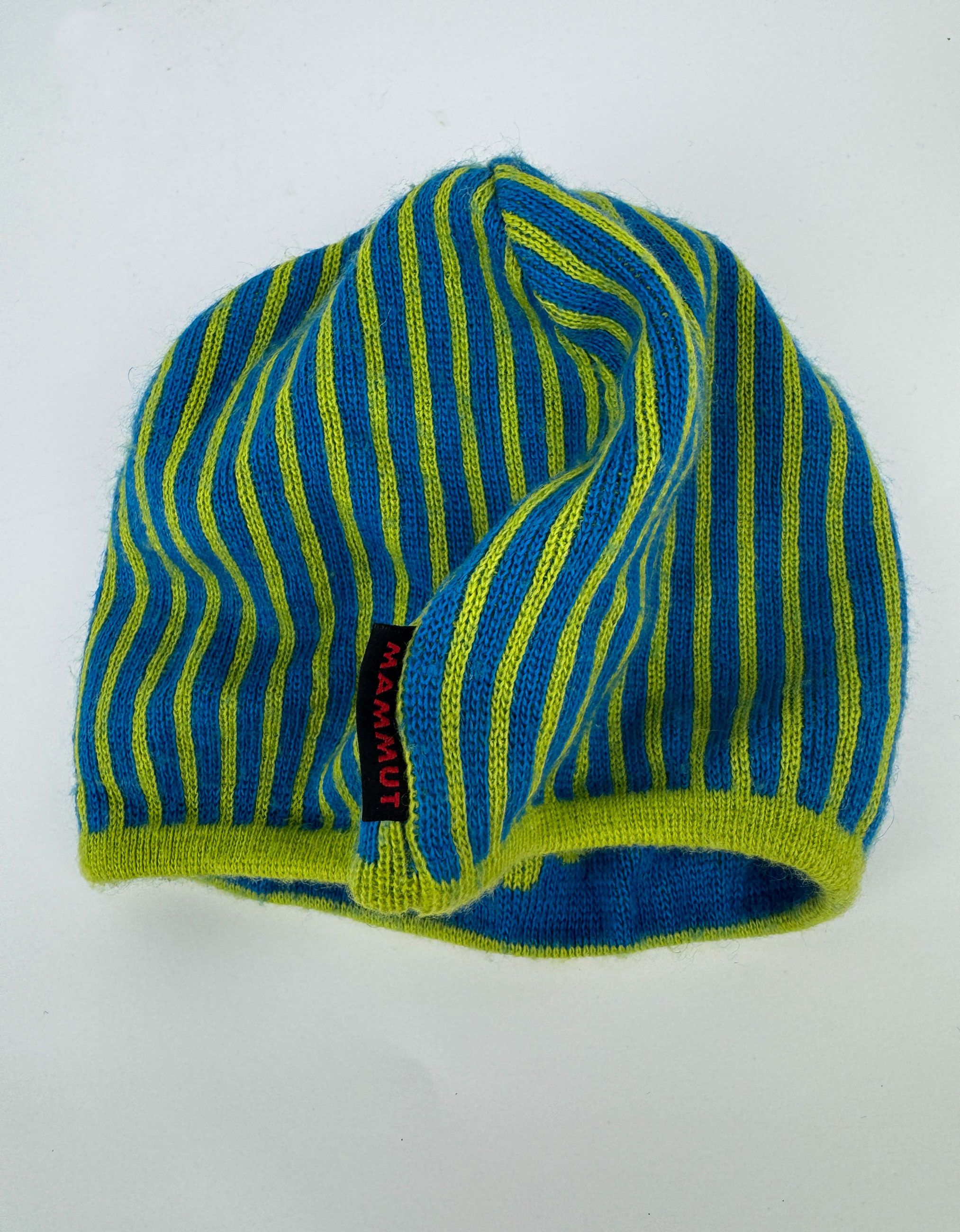 Mammut MAMMUT Vintage Big Logo Reversible two sided hat beanie Size ONE SIZE - 6 Thumbnail