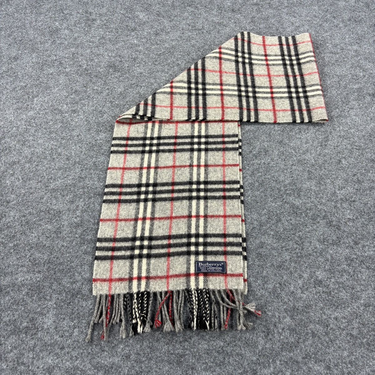Burberry × Vintage Burberry Scarf # D720 # Muffler # Neckwear # Nova Check Size ONE SIZE - 7 Thumbnail