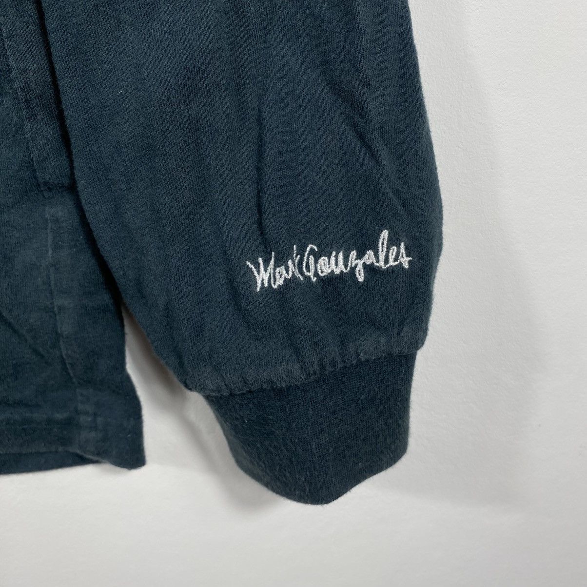 Japanese Brand MARK GONZALES I Havent Eatean In Weeks Longsleeve Tee Shirt Size US M / EU 48-50 / 2 - 5 Thumbnail