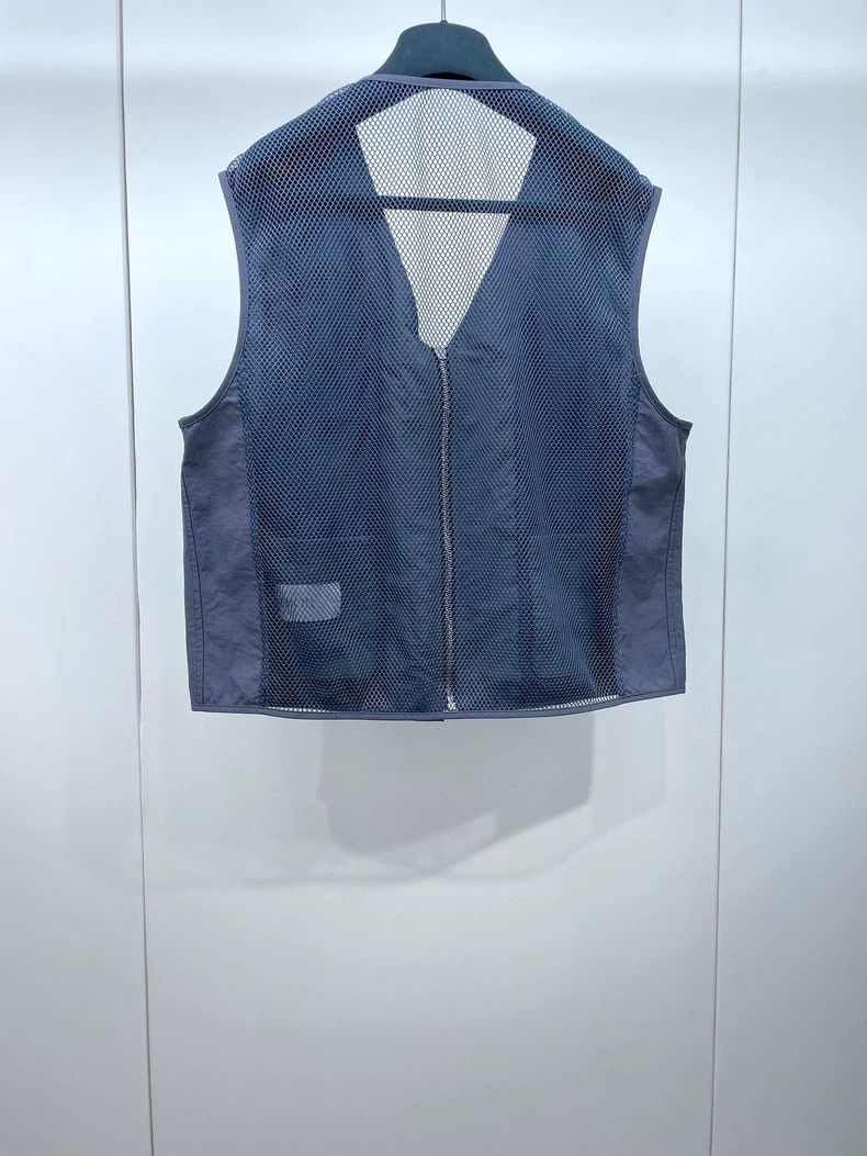 Dior Dior 23summer embroidered logo workwear vest 2501-Nextarrow Size US M / EU 48-50 / 2 - 2 Thumbnail