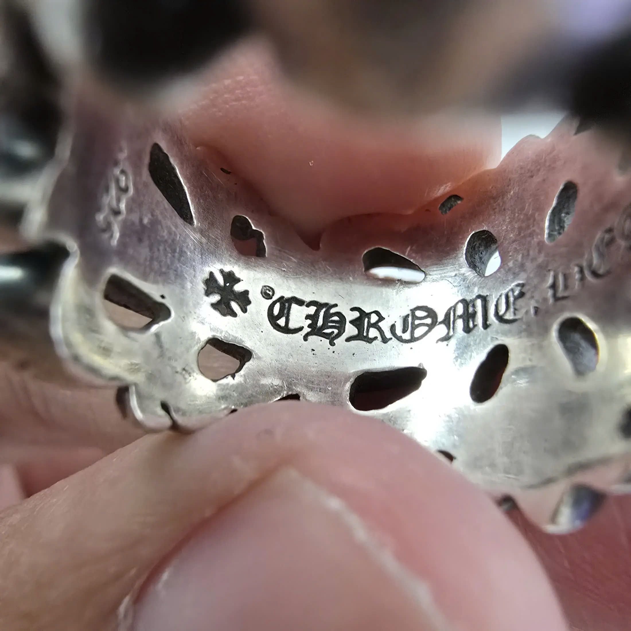 Chrome Hearts CHROME HEARTS Double Floral Ring Size ONE SIZE - 10 Thumbnail