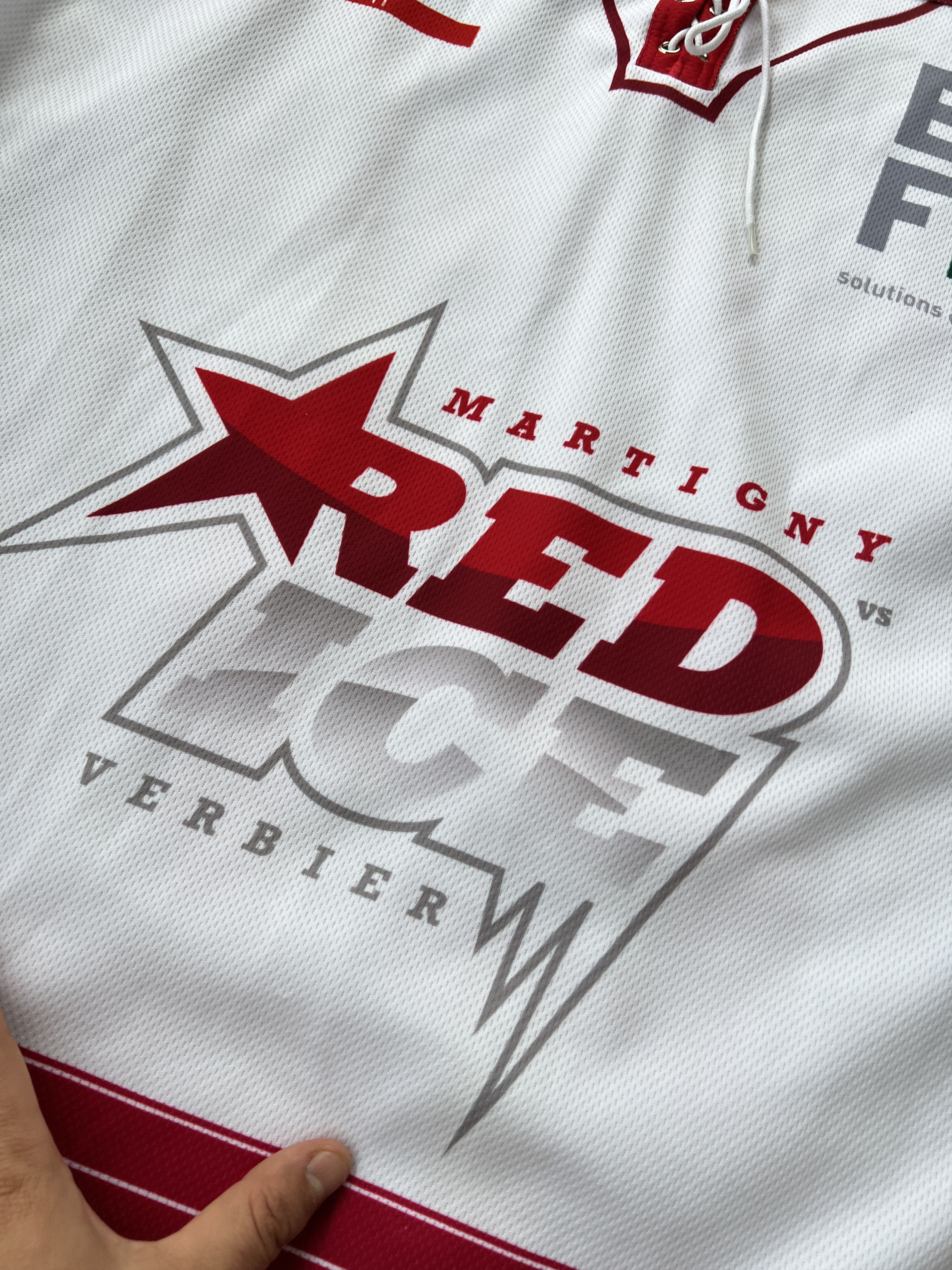 Other SW4U IITA Red Ice Knoepfli 27 Hockey Jersey Size US XL / EU 56 / 4 - 2 Thumbnail