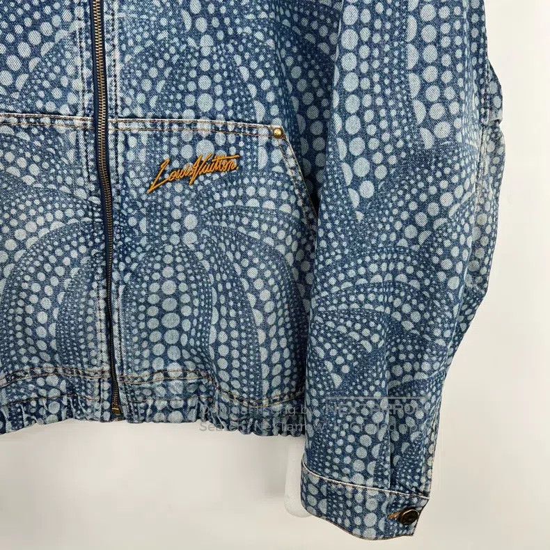 Louis Vuitton Louis Vuitton Kusama pumpkin-printed denim jacket Size US M / EU 48-50 / 2 - 5 Thumbnail