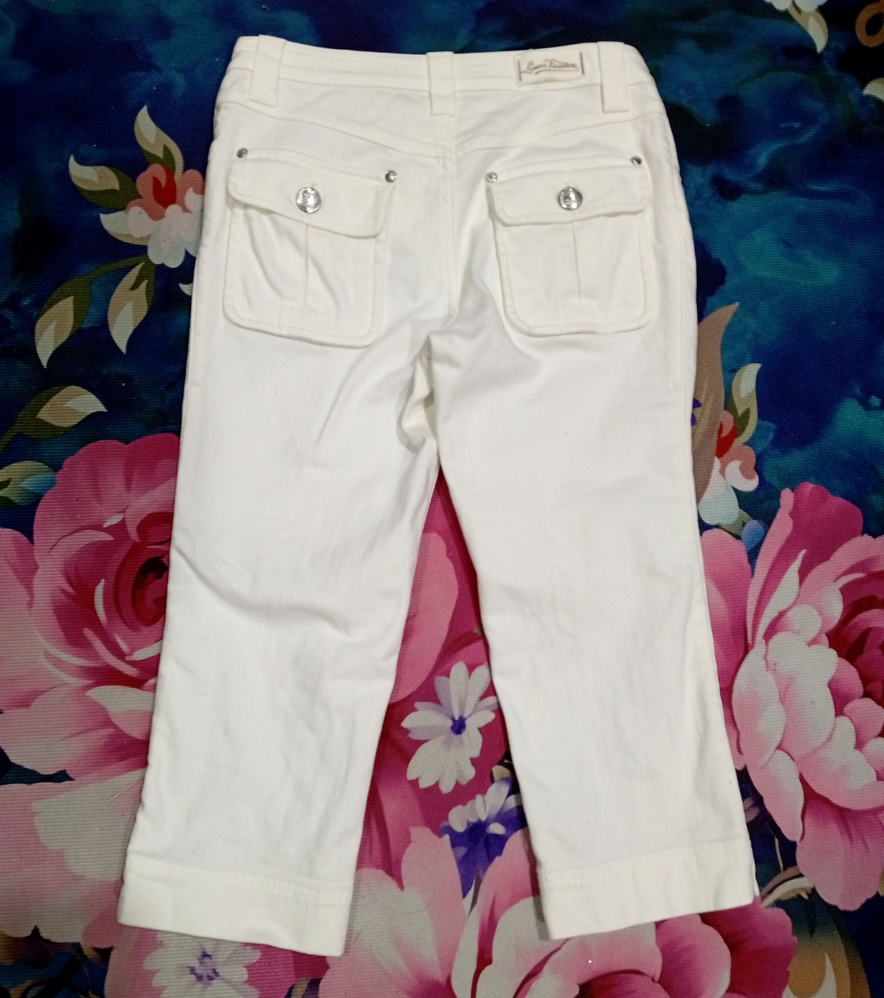 Louis Vuitton Louis Vuitton crop pants Size 28" / US 6 / IT 42 - 2 Thumbnail