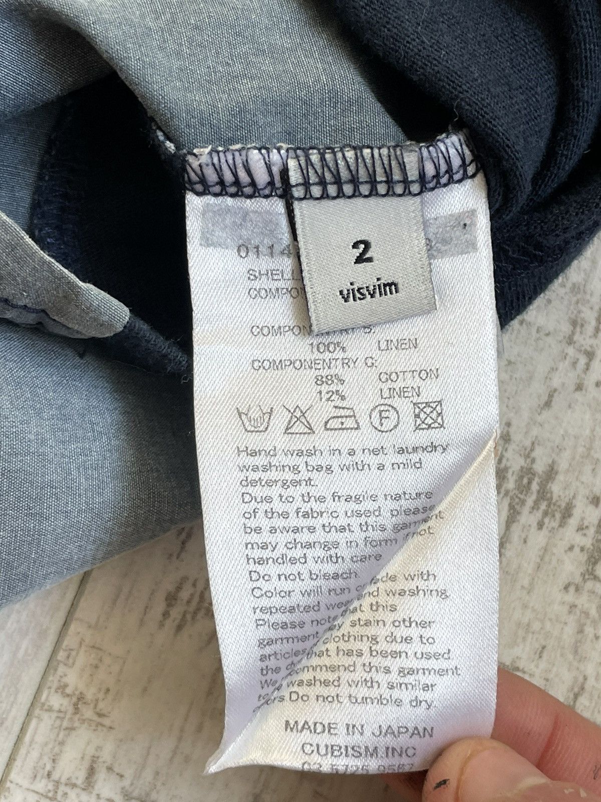 Visvim Visvim T-Shirt Blue Copyright 2001 Size US M / EU 48-50 / 2 - 11 Thumbnail