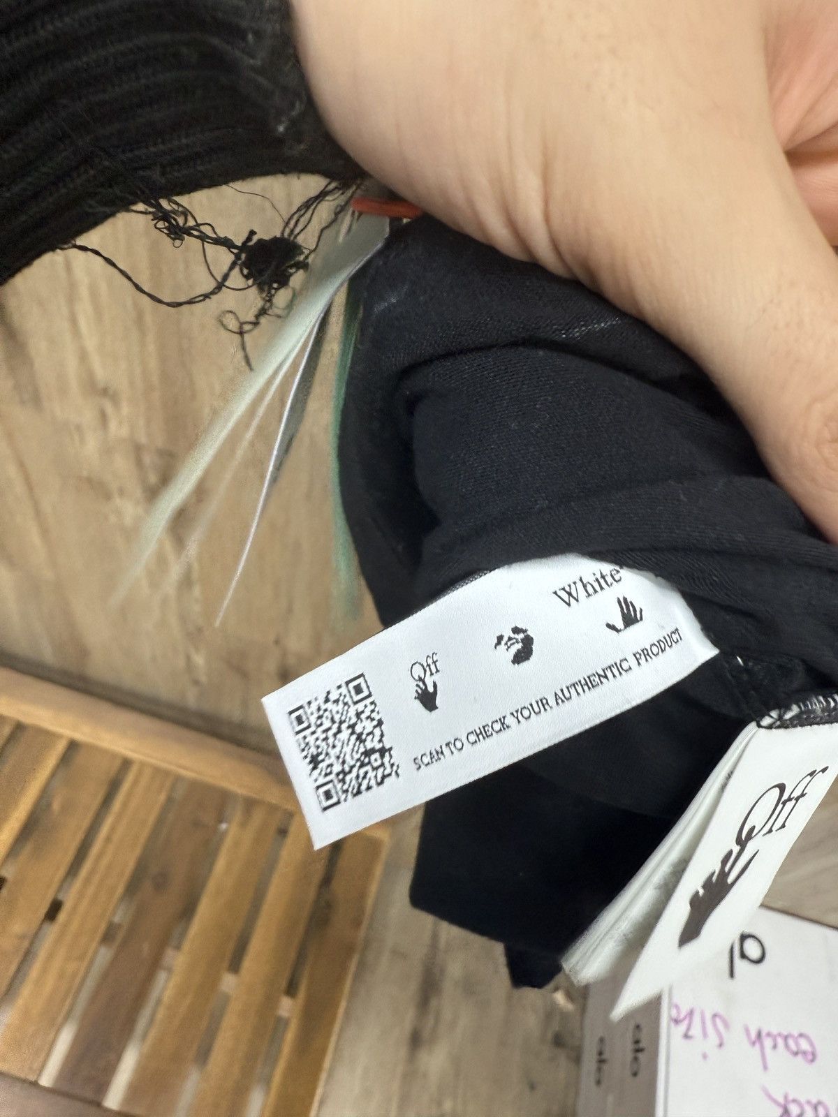 Off-White Off White Black Short Sleeve Size US XS / EU 42 / 0 - 8 Thumbnail