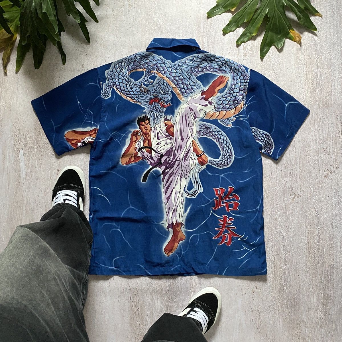 Japanese Brand VINTAGE ANIME BOXY SHIRT TEKKEN STYLE CRAZY HAWAII 174 Size US XL / EU 56 / 4 - 2 Thumbnail