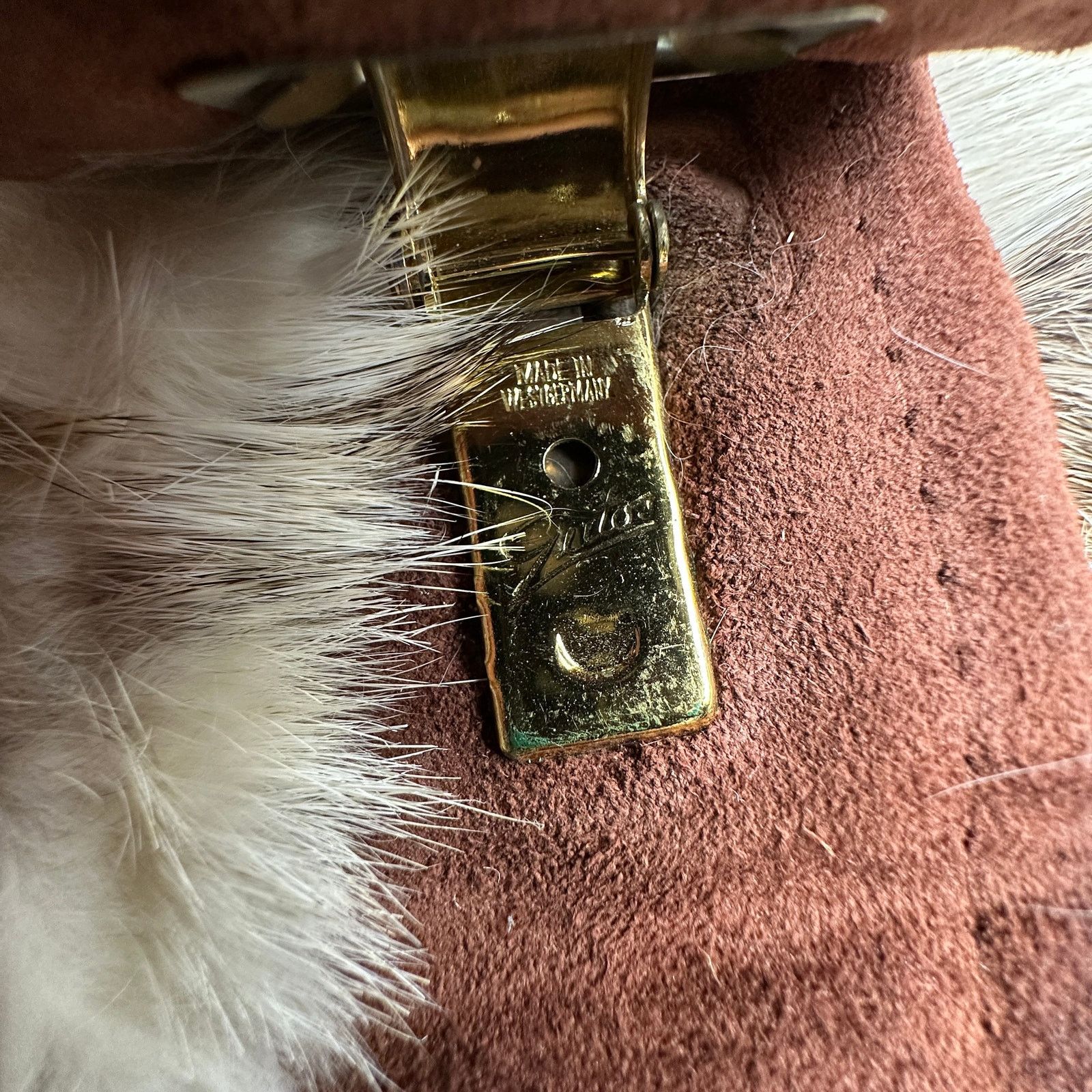 Other Vintage 70s Gutos Suede Leather Real Fur Coat Women S Brown Size S / US 4 / IT 40 - 7 Thumbnail