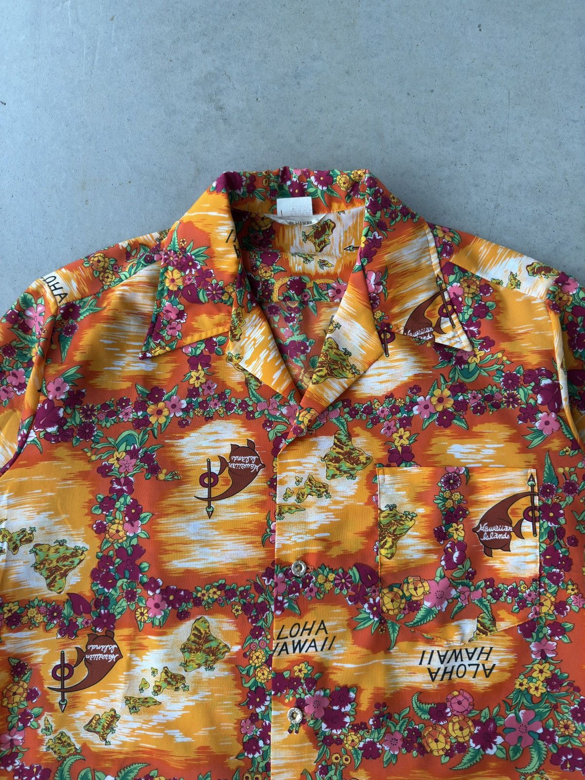 Vintage Vintage Hawaiian Tropical Short Sleeve Button Up Size US L / EU 52-54 / 3 - 3 Thumbnail