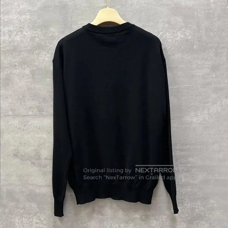 Moschino Moschino Black Wool Long Sleeve Sweater . Size XXS / US 00 / IT 34 - 2 Thumbnail