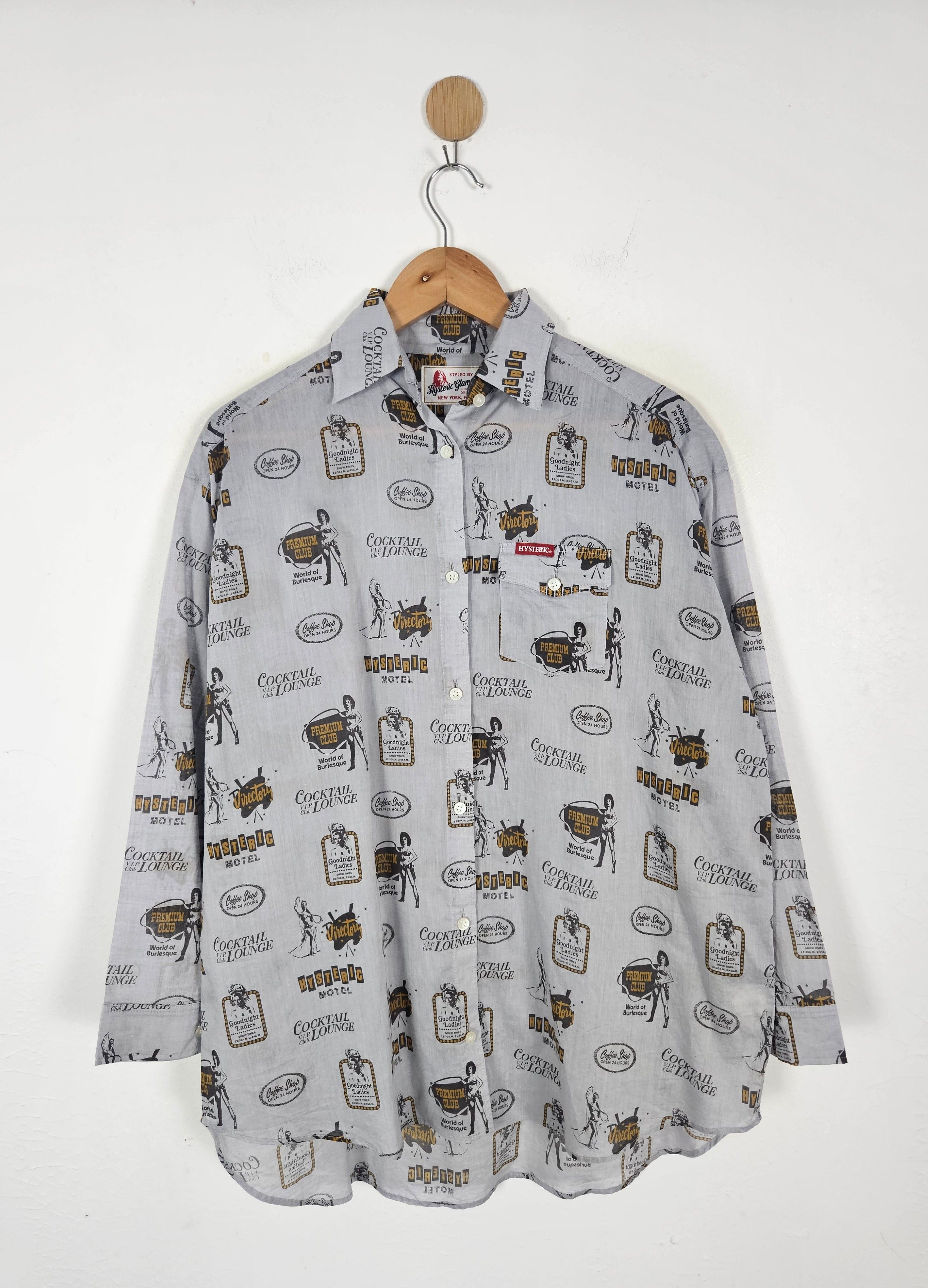 Hysteric Glamour Hysteric Glamour Coktail Lounge casual shirt Size US S / EU 44-46 / 1 - 1 Thumbnail