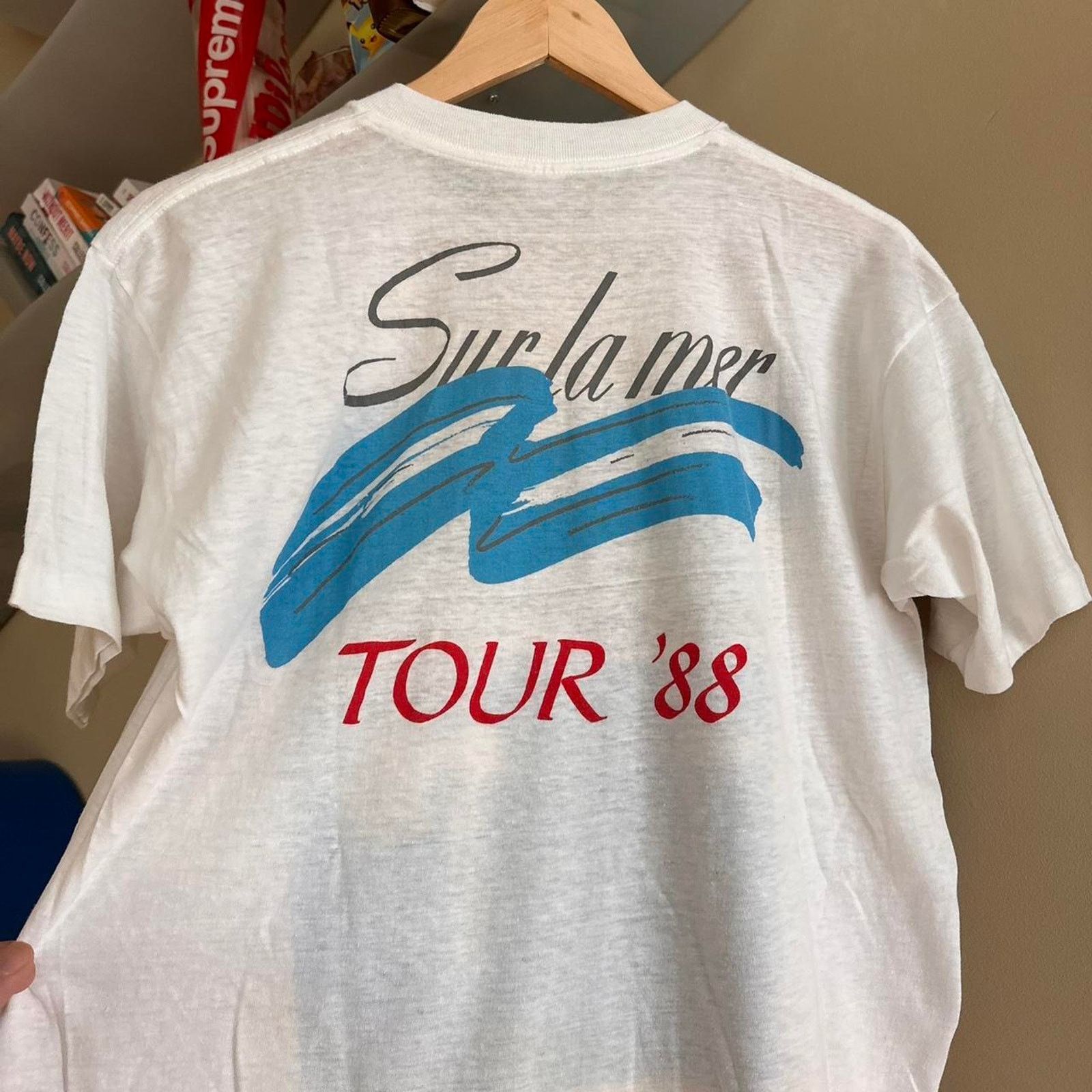 Band Tees × Vintage Vintage 1988 Moody Blues 'Sur La Mer' Tour Band Shirt Size US M / EU 48-50 / 2 - 7 Thumbnail
