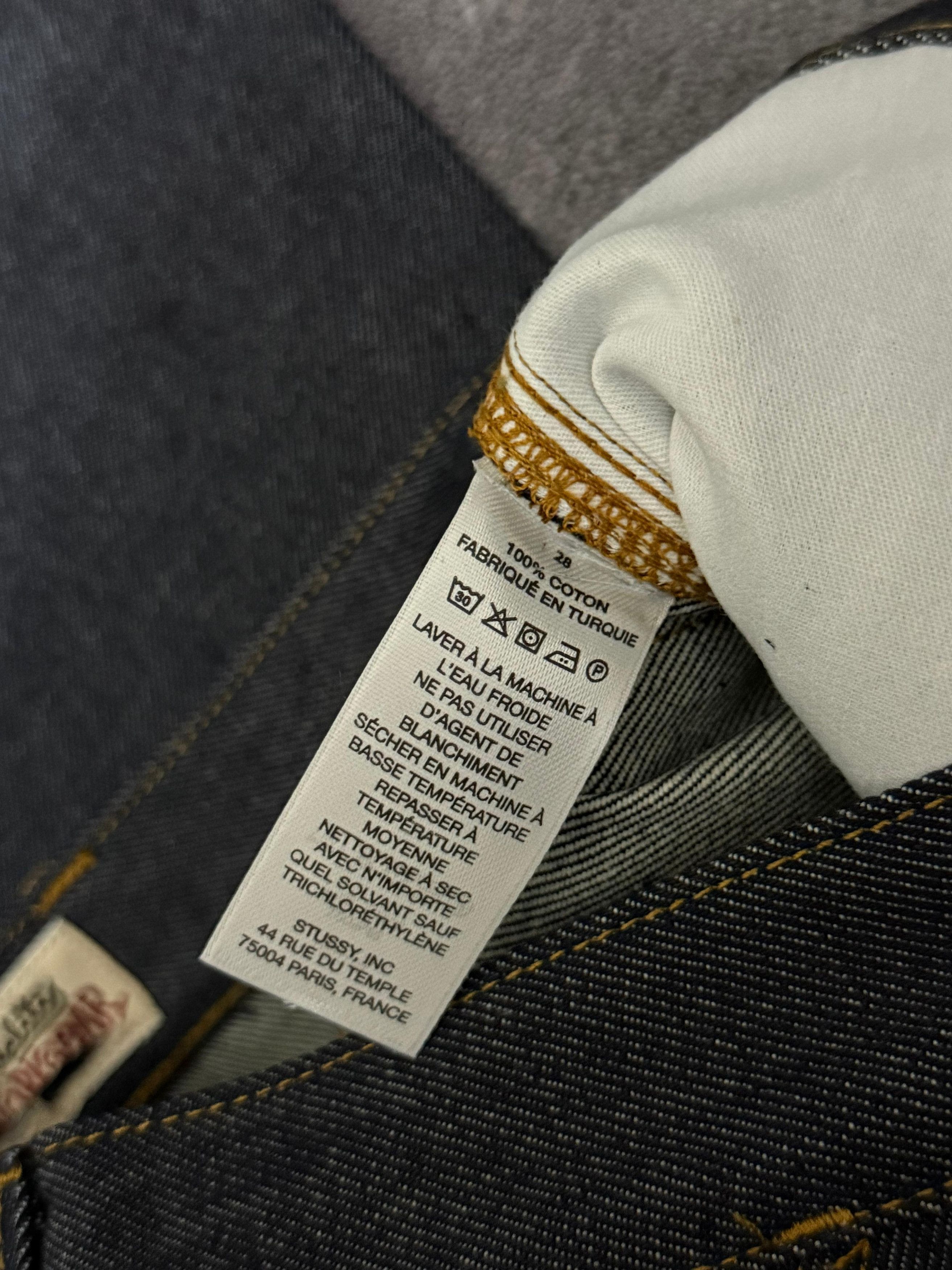 Stussy CC28 Carpenter Pant Raw Denim in Black Size US 28 / EU 44 - 6 Thumbnail