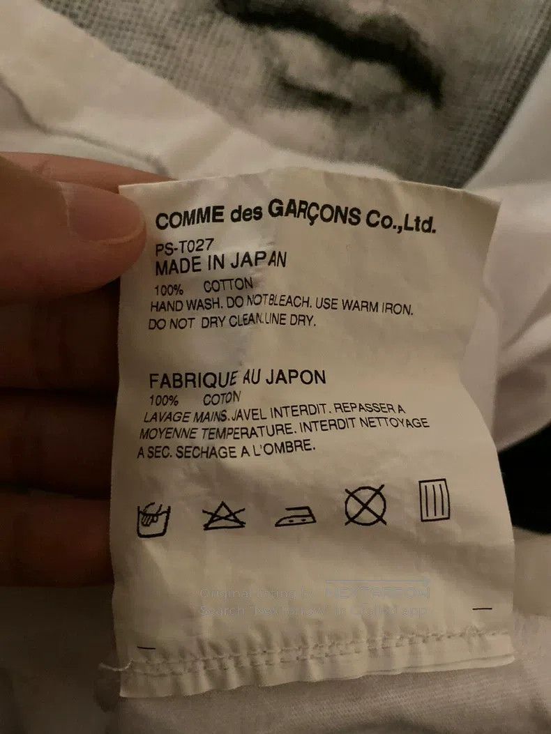 Comme des Garcons Comme Des Garcons Collaboration portrait short-sleeve Size US M / EU 48-50 / 2 - 7 Thumbnail
