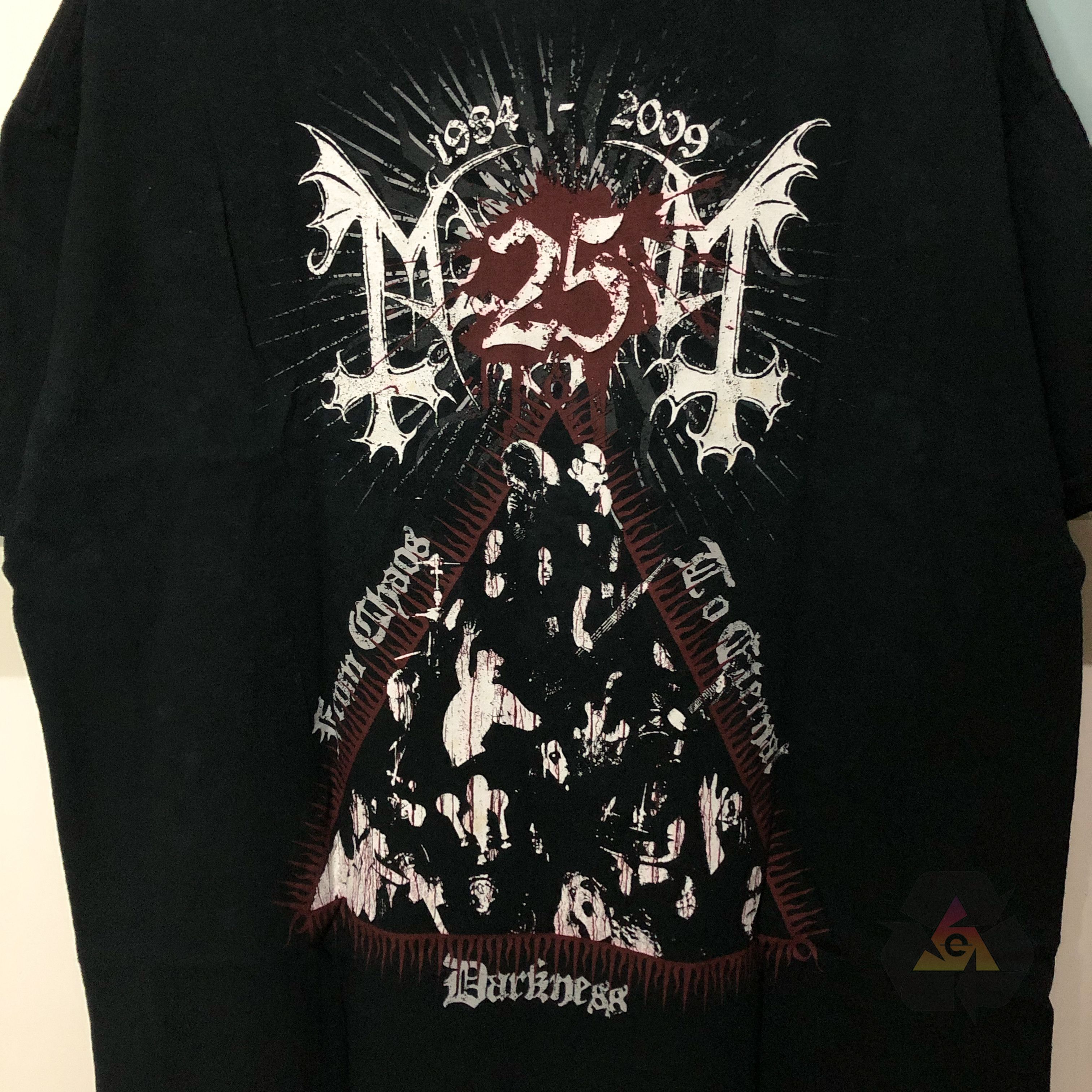 Band Tees Mayhem From Chaos To Eternal Darkness 25 Years Anniversary Size US XL / EU 56 / 4 - 11 Thumbnail
