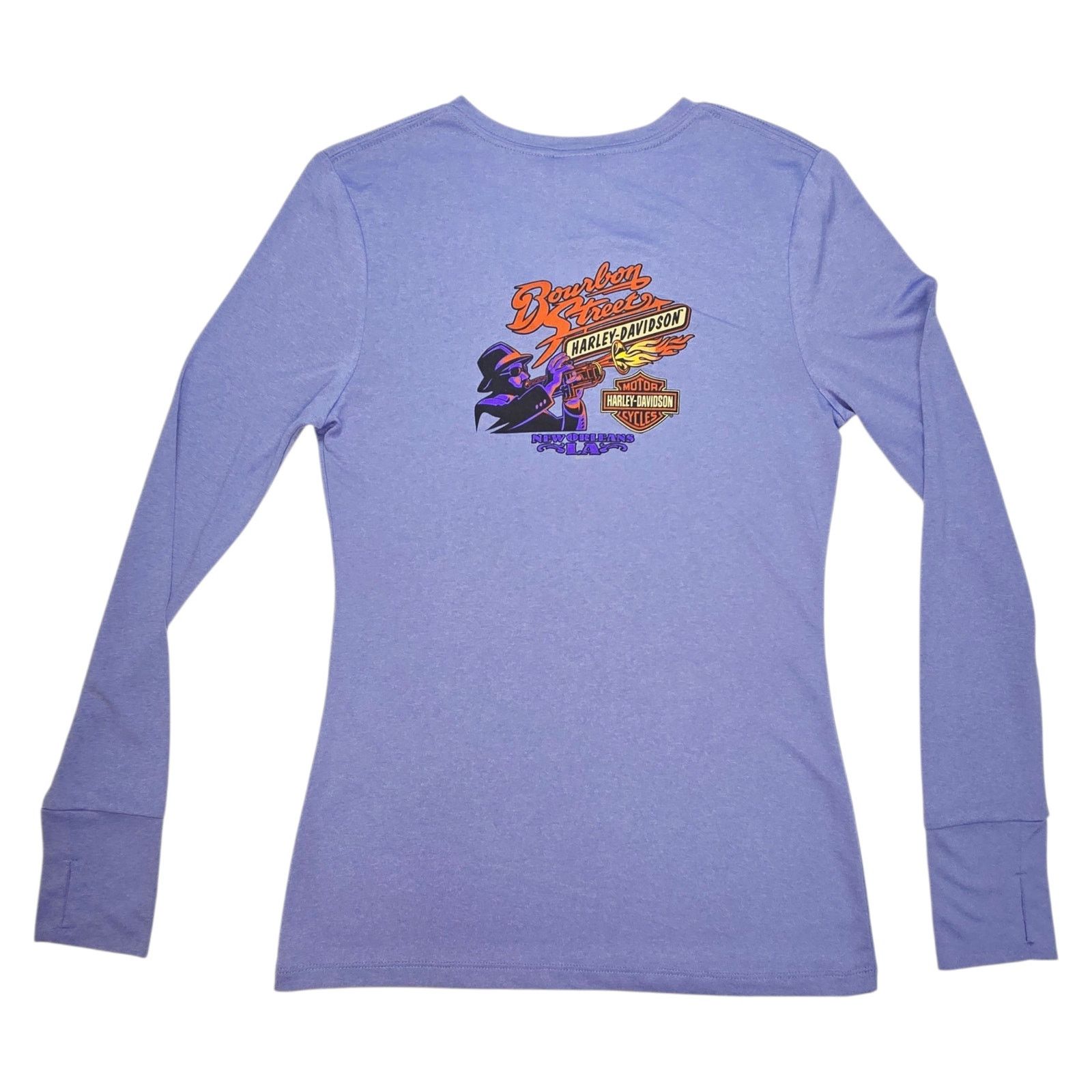 Harley Davidson 2011 Harley-Davidson Womens Small T-shirt Long Sleeve Size S / US 4 / IT 40 - 3 Thumbnail