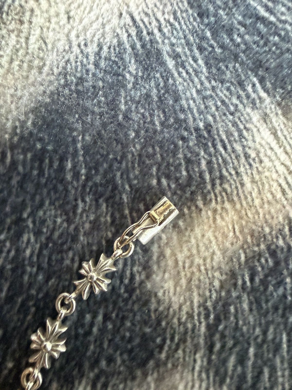 Chrome Hearts Chrome Hearts Tiny E Bracelet in Silver - 12 Links Size ONE SIZE - 4 Thumbnail