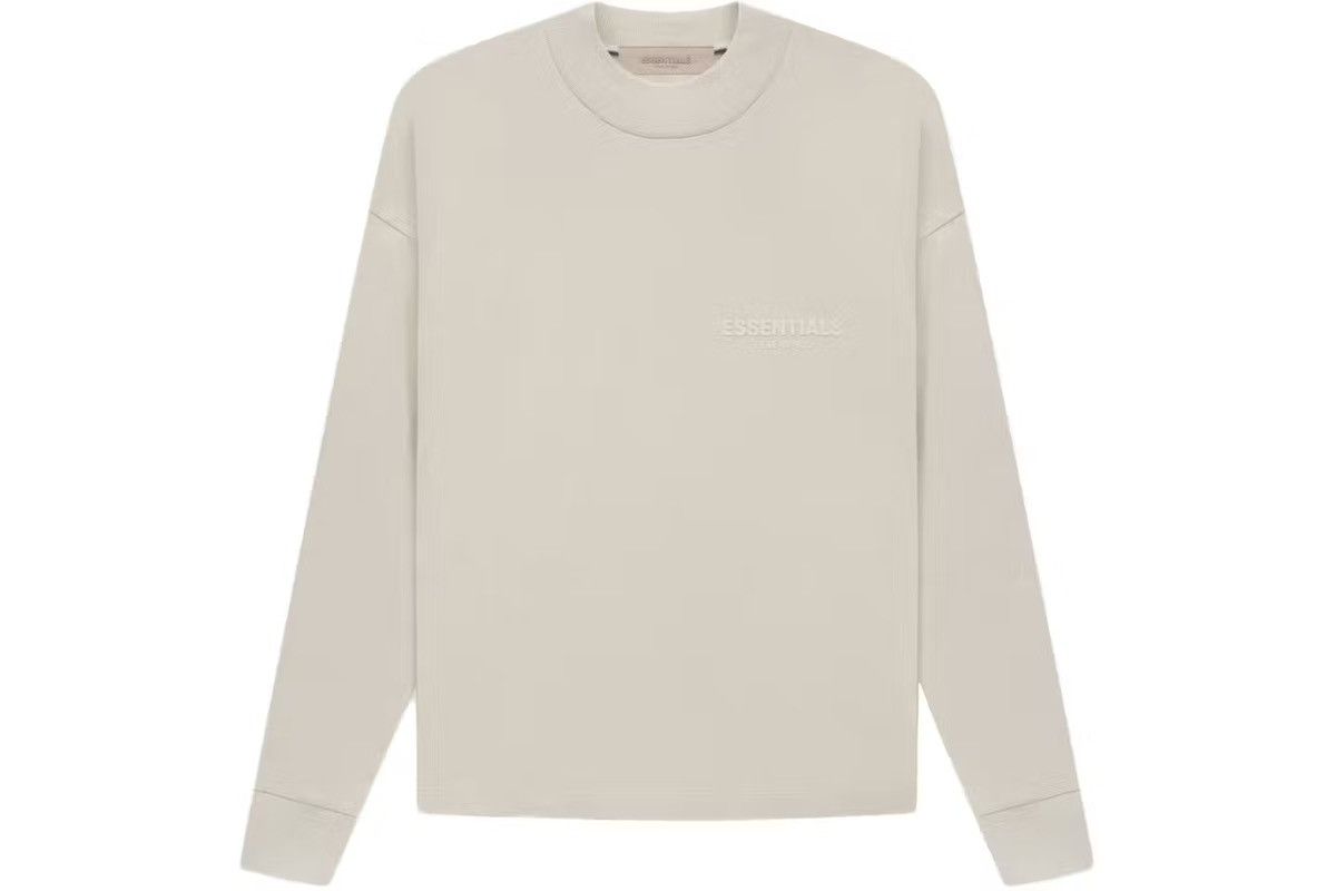 Essentials Fear Of God Wheat Long Sleeve T-Shirt